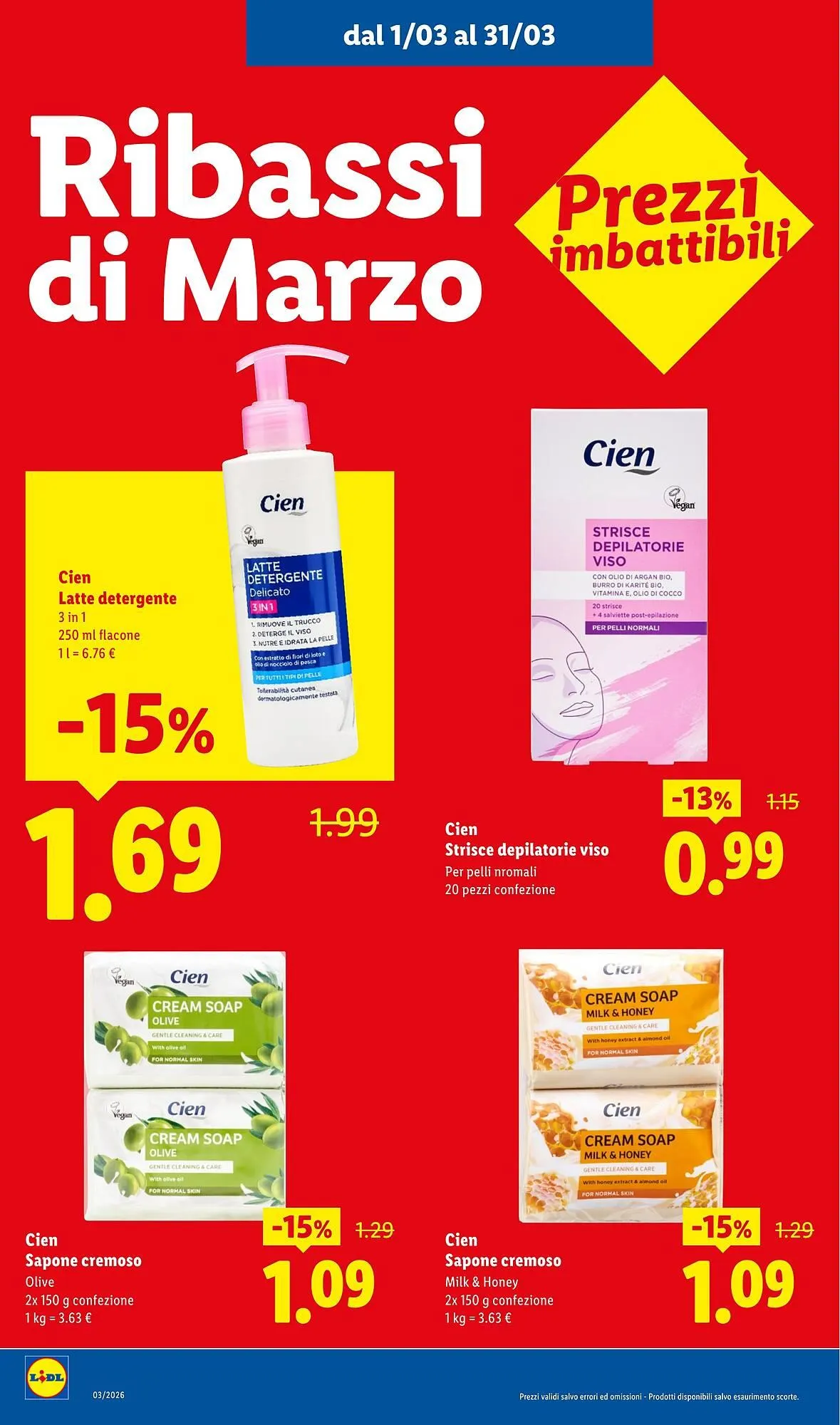 Volantino Lidl da 1 marzo a 31 marzo di 2026 - Pagina del volantino 12
