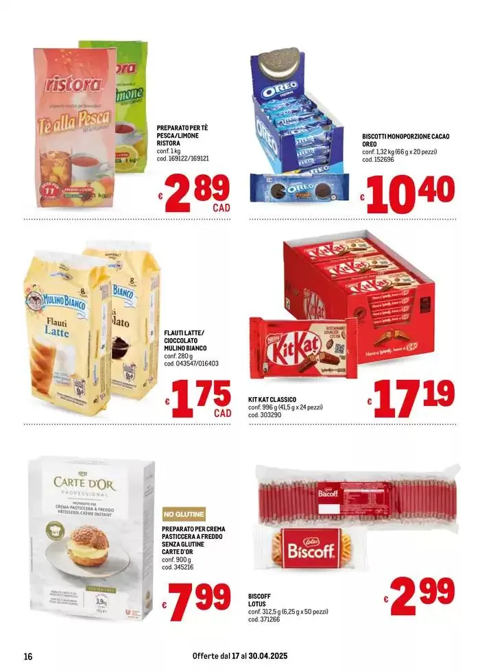 Offerte per Te -Area 6 da 22 aprile a 30 aprile di 2025 - Pagina del volantino 16