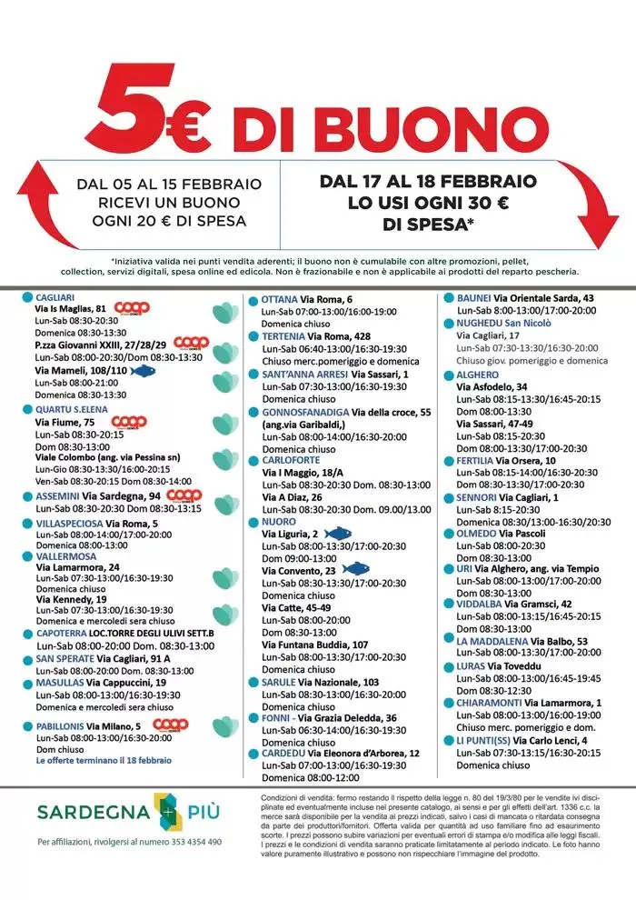 Grandi Risparmi – 20 Pagine da 5 febbraio a 15 febbraio di 2025 - Pagina del volantino 20