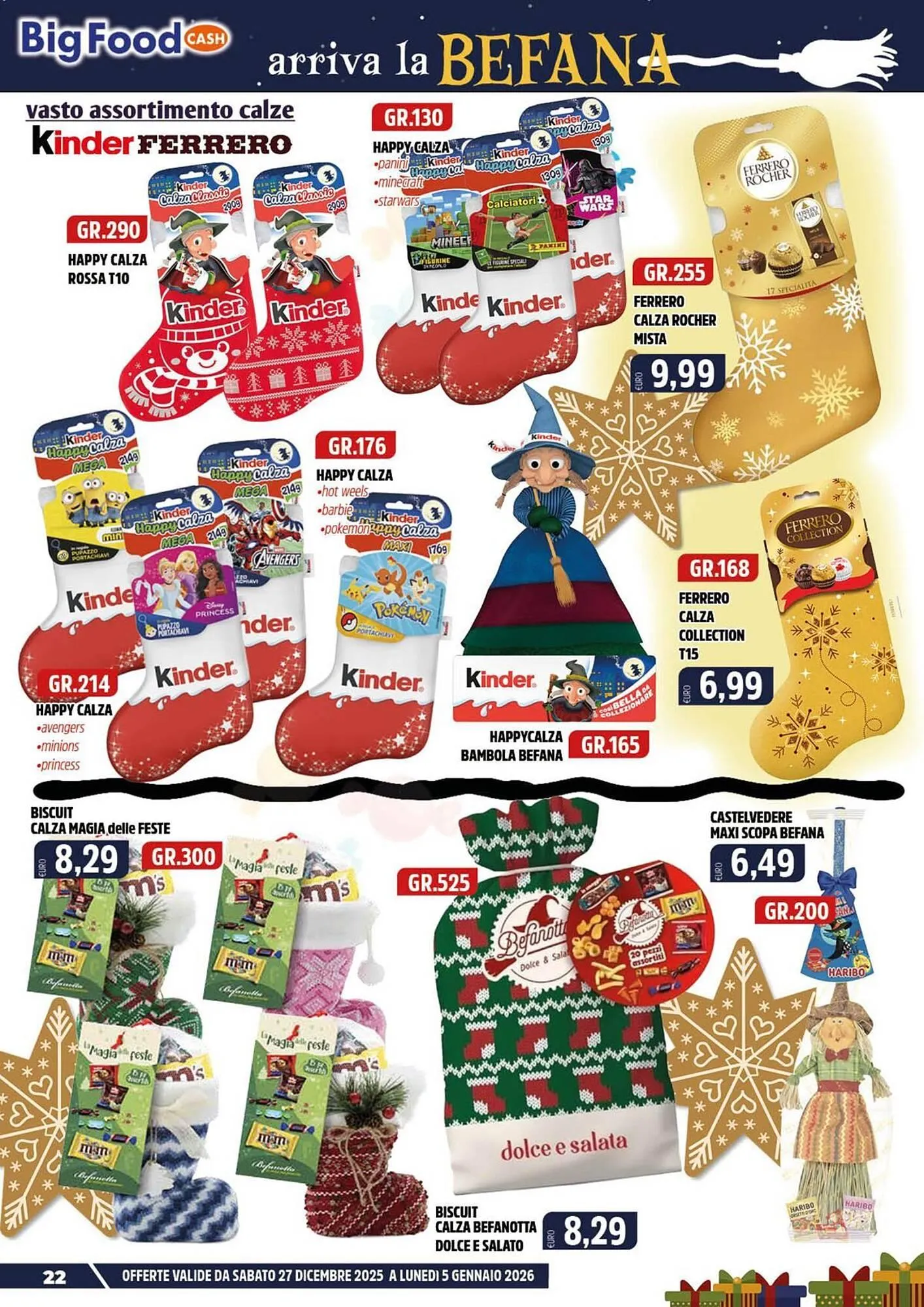 Volantino Big Food da 27 dicembre a 5 gennaio di 2026 - Pagina del volantino 22