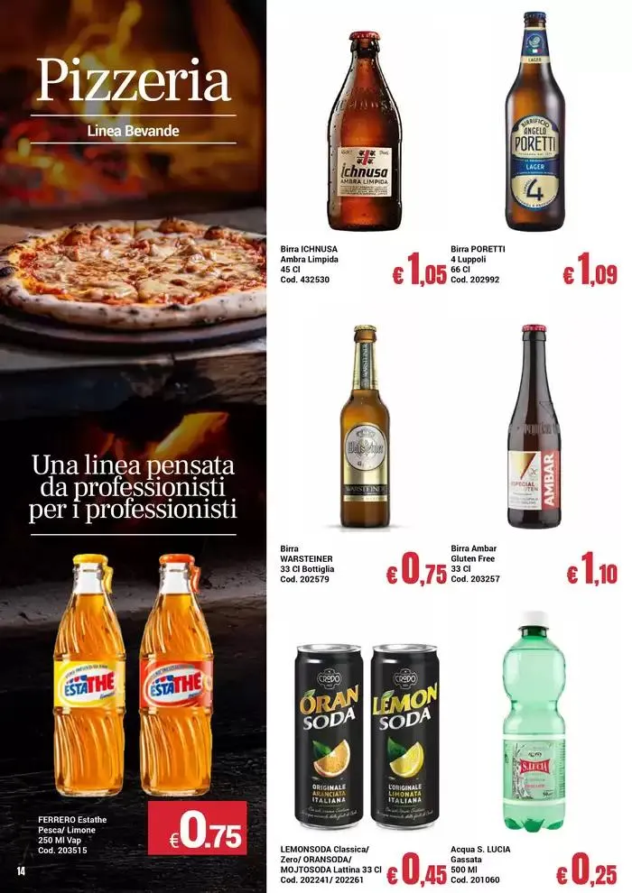 Pizzeria da 3 febbraio a 16 febbraio di 2025 - Pagina del volantino 14