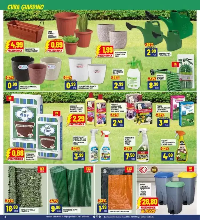 Sconti del 30% 40% 50% da 26 aprile a 10 maggio di 2025 - Pagina del volantino 12