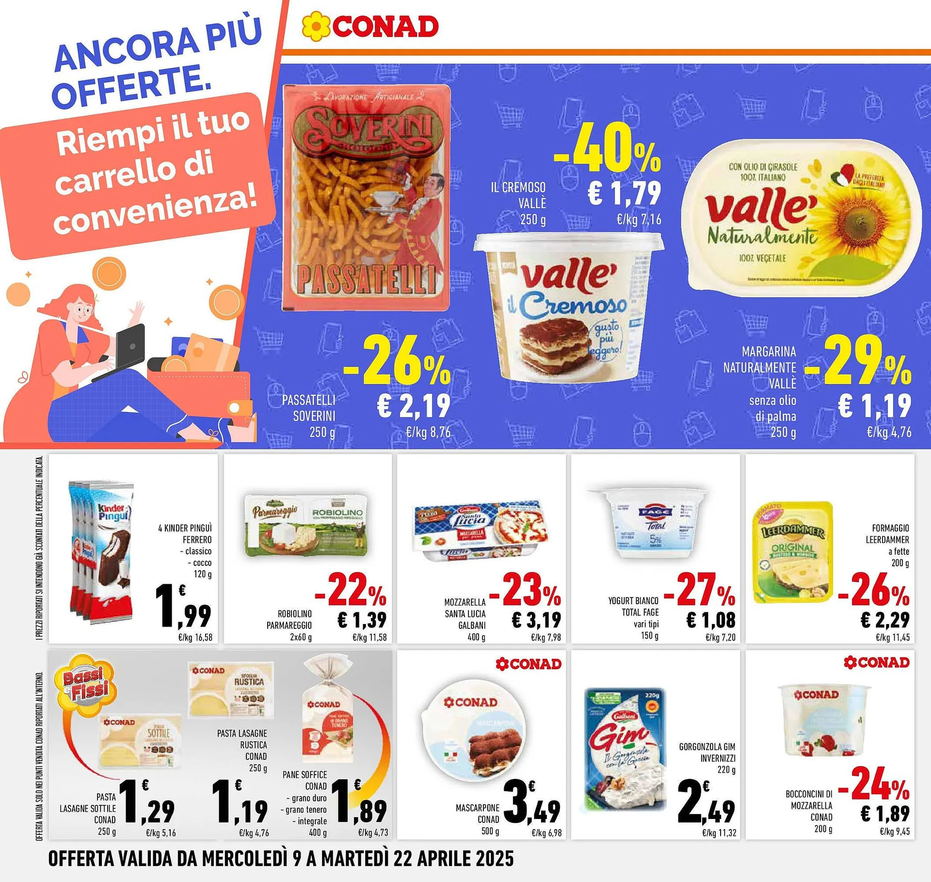 Volantino Conad da 8 aprile a 22 aprile di 2025 - Pagina del volantino 26