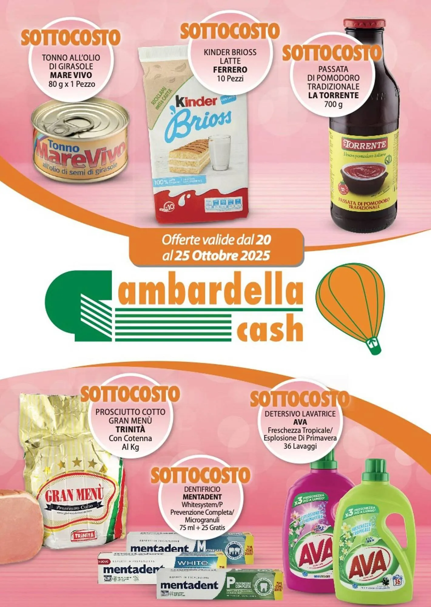 Volantino Gambardella Cash da 20 ottobre a 25 ottobre di 2025 - Pagina del volantino 1