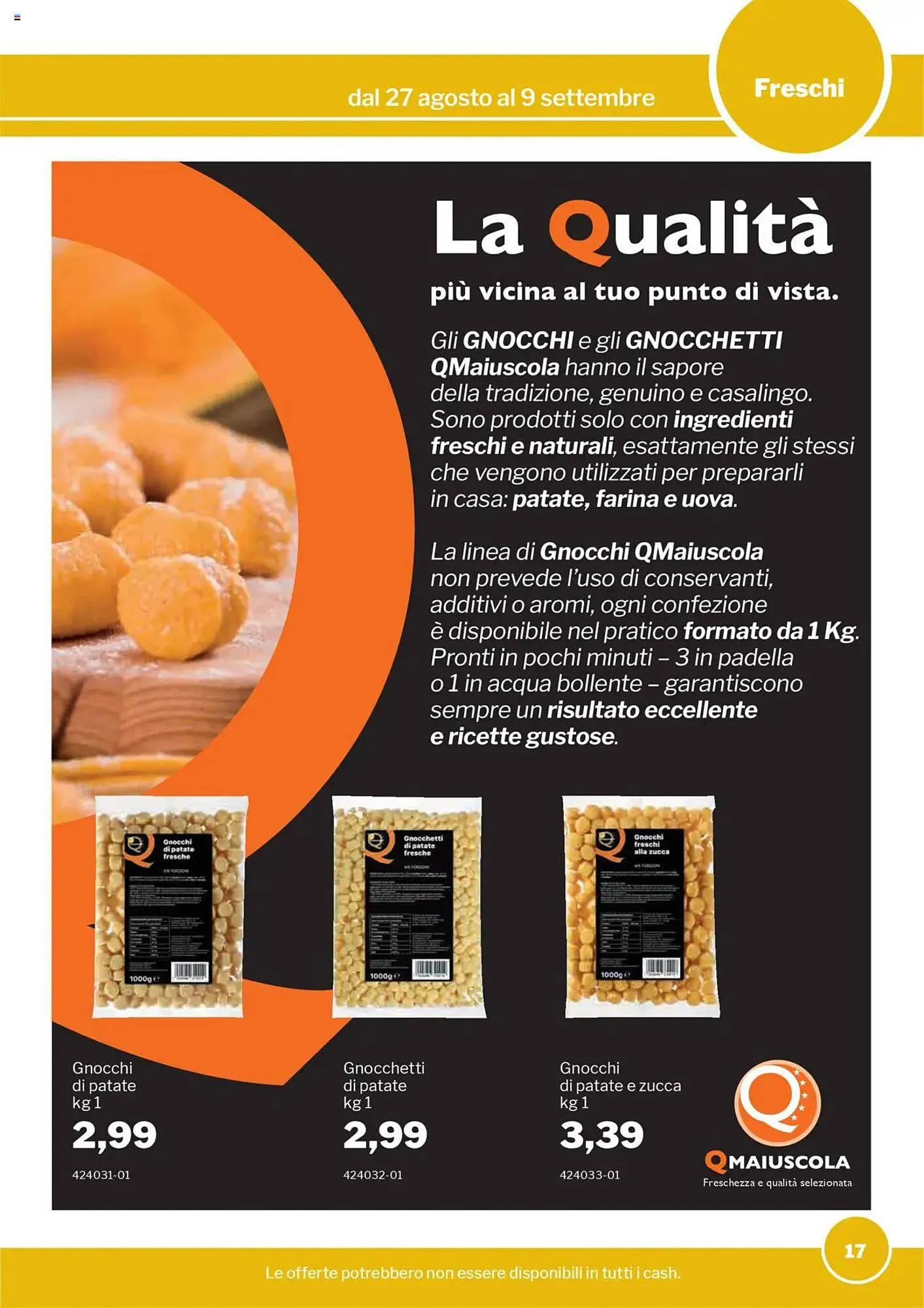 Volantino GrosMarket da 27 agosto a 9 settembre di 2025 - Pagina del volantino 17