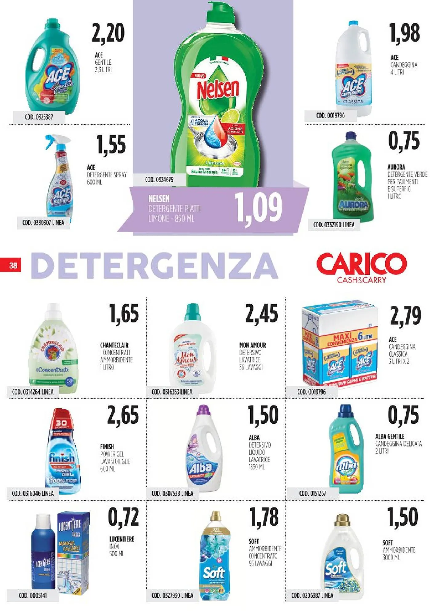 Volantino Carico Cash & Carry da 6 marzo a 20 marzo di 2025 - Pagina del volantino 38