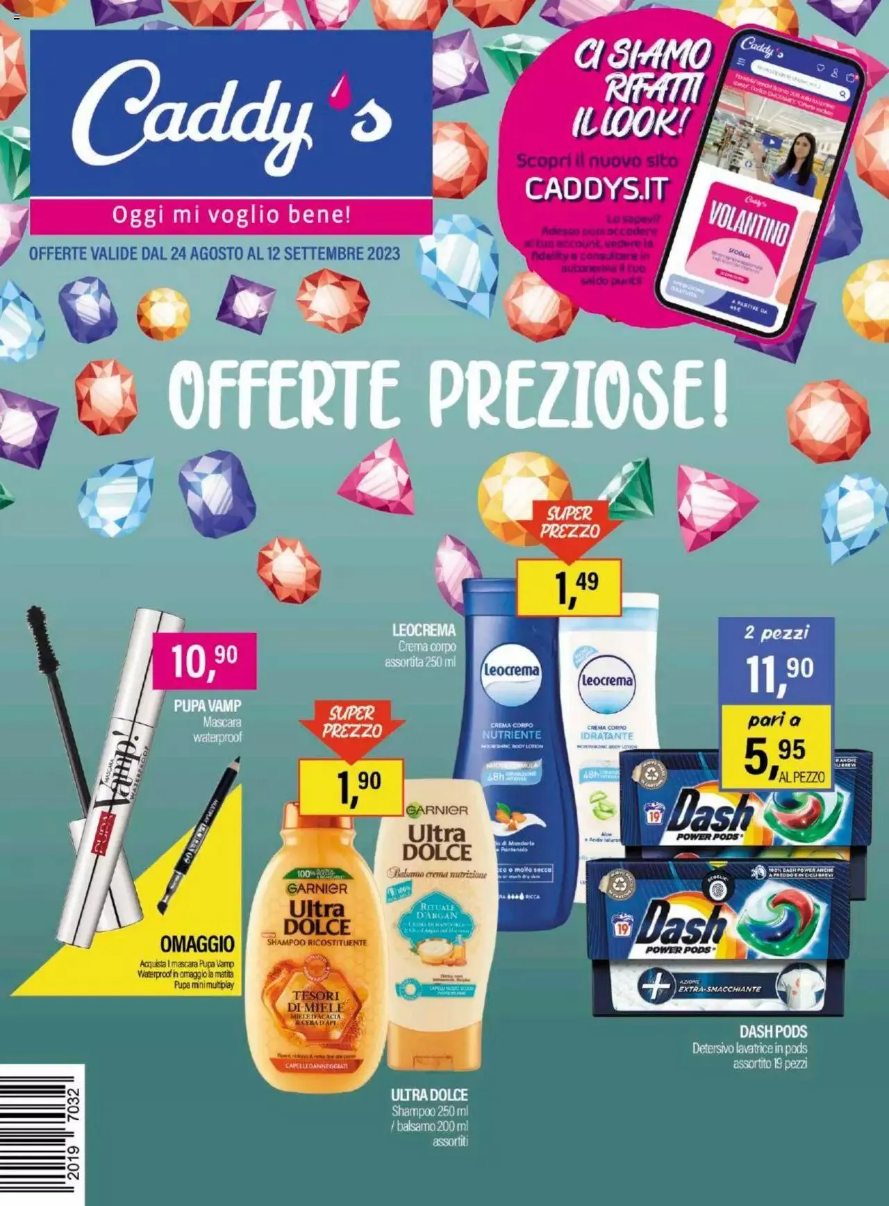 Volantino Caddy's da 24 agosto a 12 settembre di 2023 - Pagina del volantino 1