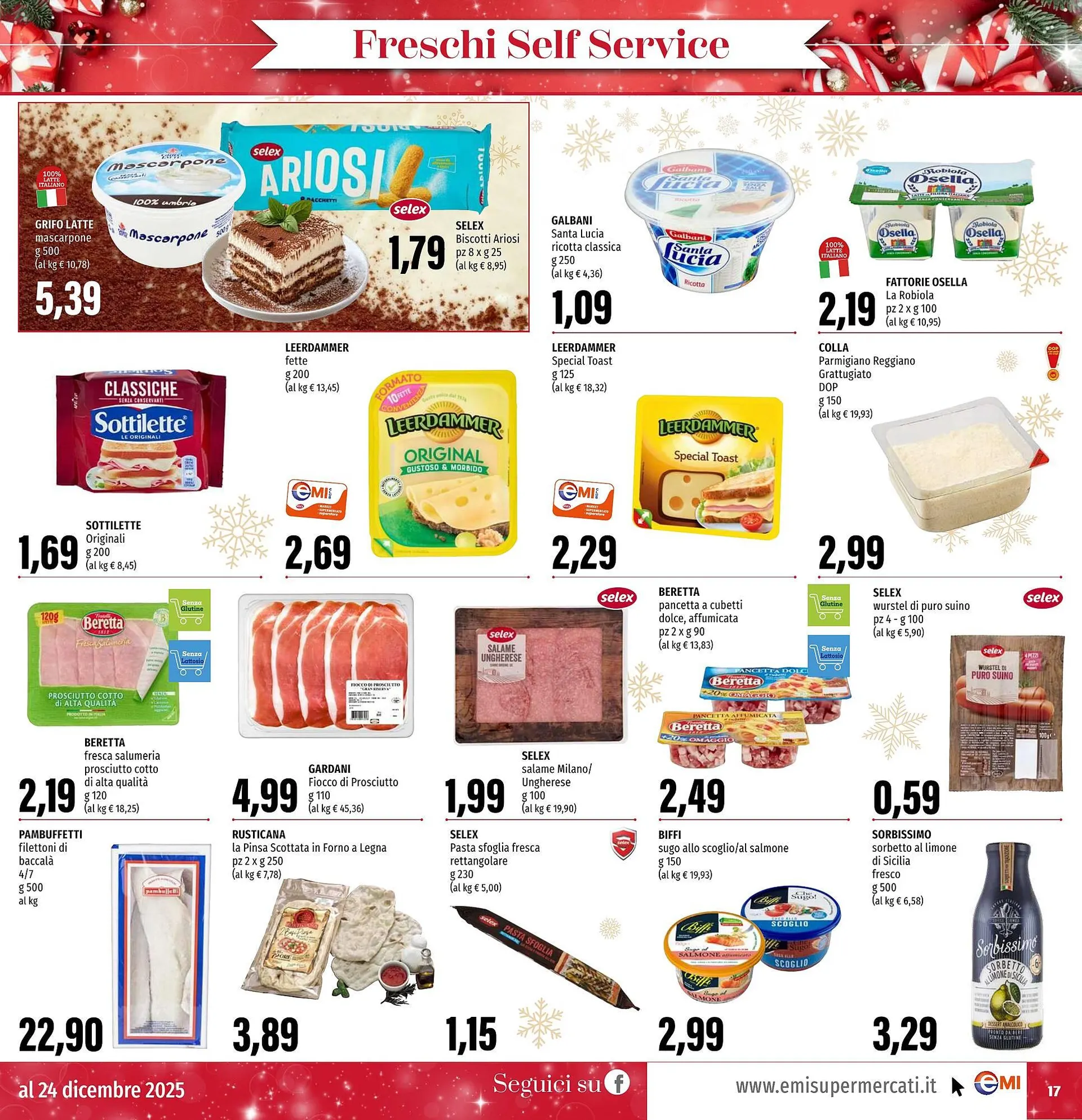 Volantino Emi Supermercati da 11 dicembre a 24 dicembre di 2025 - Pagina del volantino 17