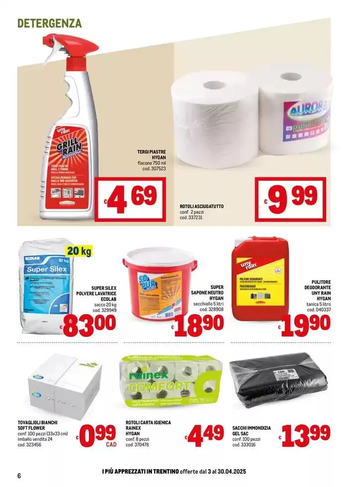 Sapori d'Italia -Trentino da 3 aprile a 30 aprile di 2025 - Pagina del volantino 6