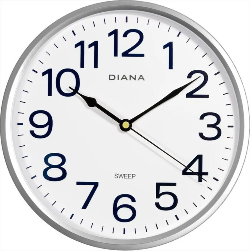 ELITE-DIANA - Orologio da parete 111 739/9-Silver