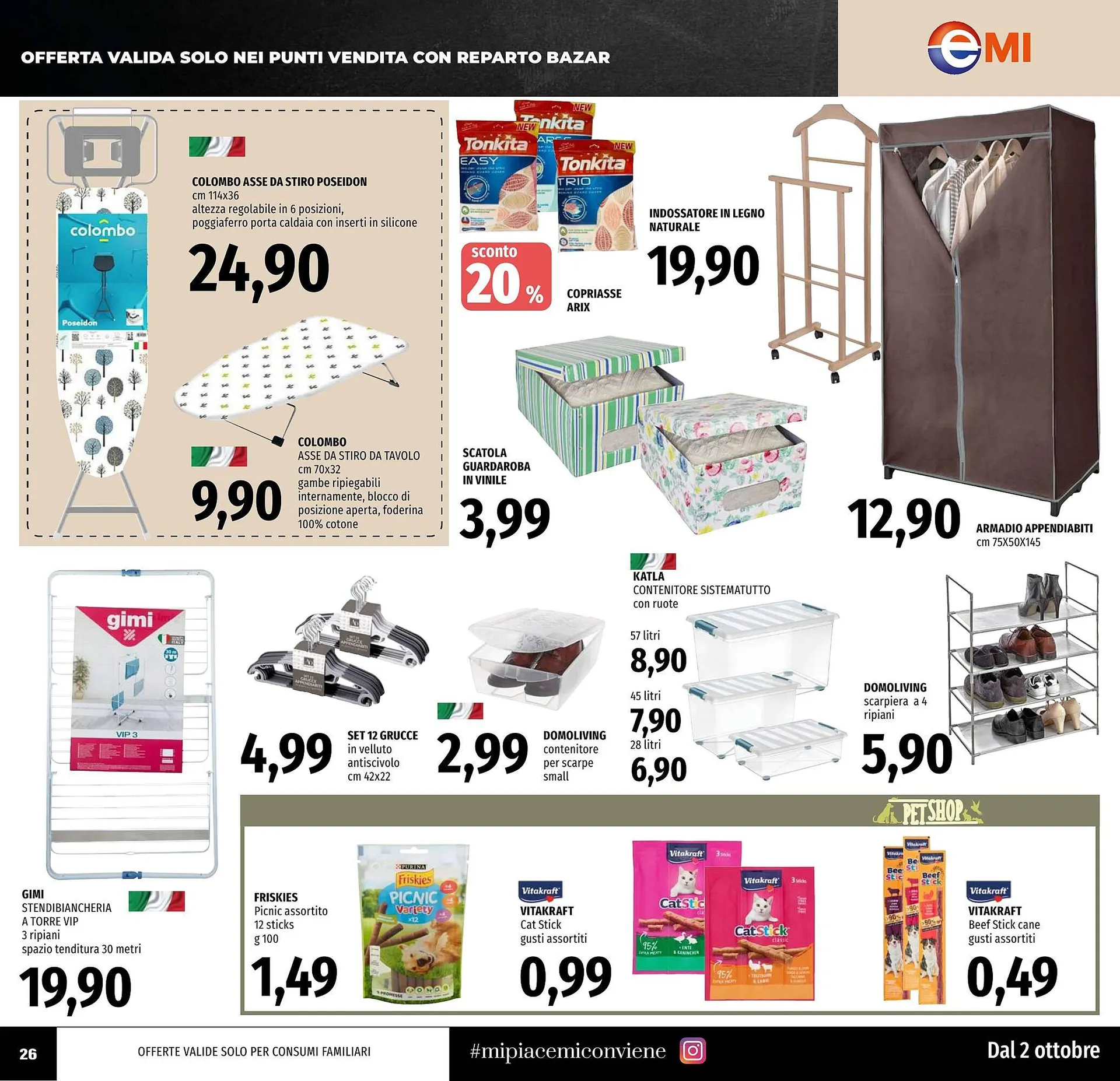 Volantino Emi Supermercati da 2 ottobre a 15 ottobre di 2025 - Pagina del volantino 26