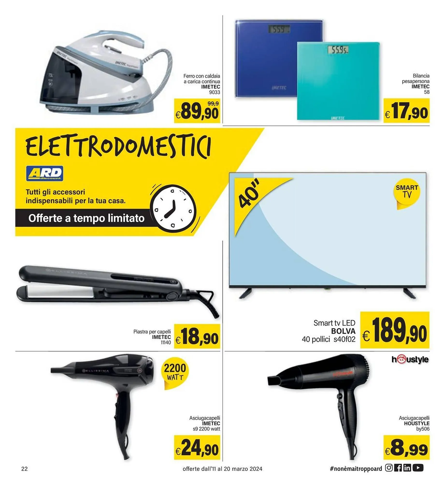 Volantino Ard Discount da 11 marzo a 20 marzo di 2024 - Pagina del volantino 22