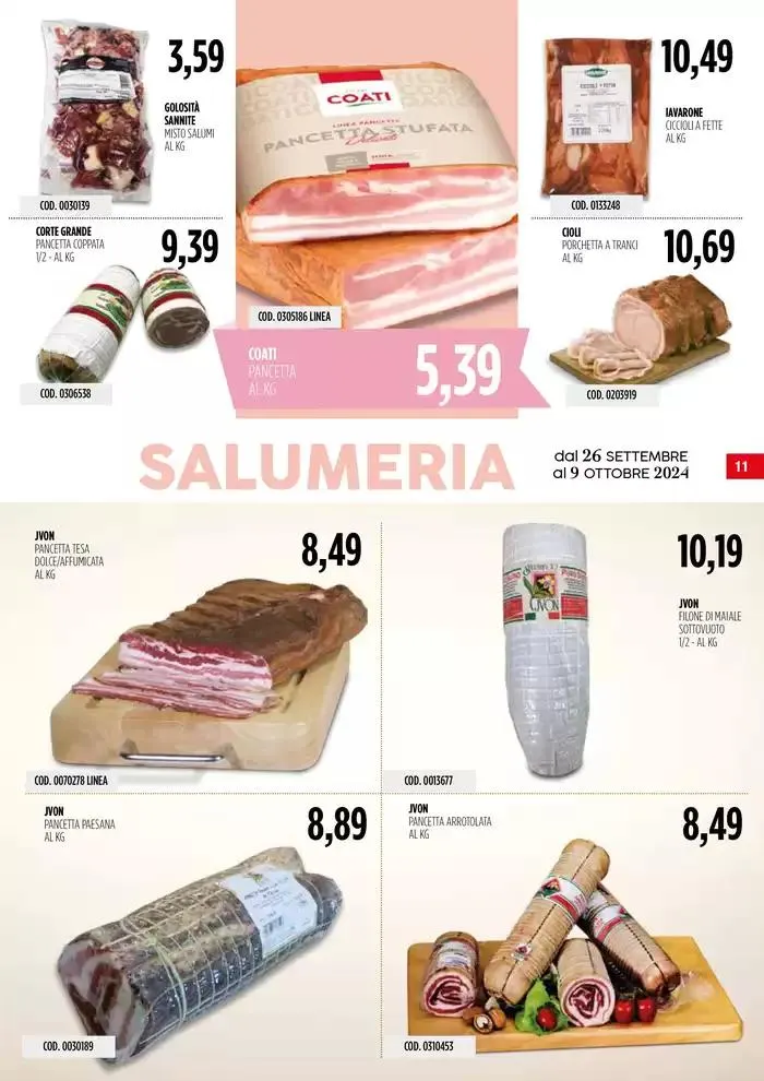 Carico Cash & Carry - Anniversario da 26 settembre a 9 ottobre di 2024 - Pagina del volantino 11