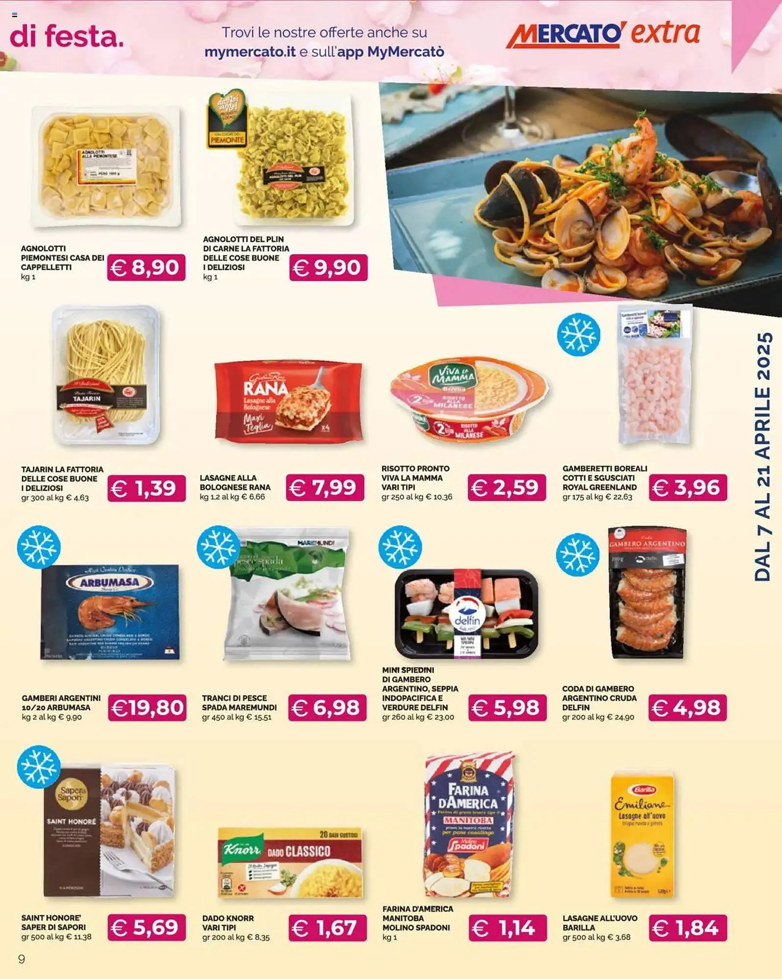Volantino Mercatò Extra da 7 aprile a 21 aprile di 2025 - Pagina del volantino 9