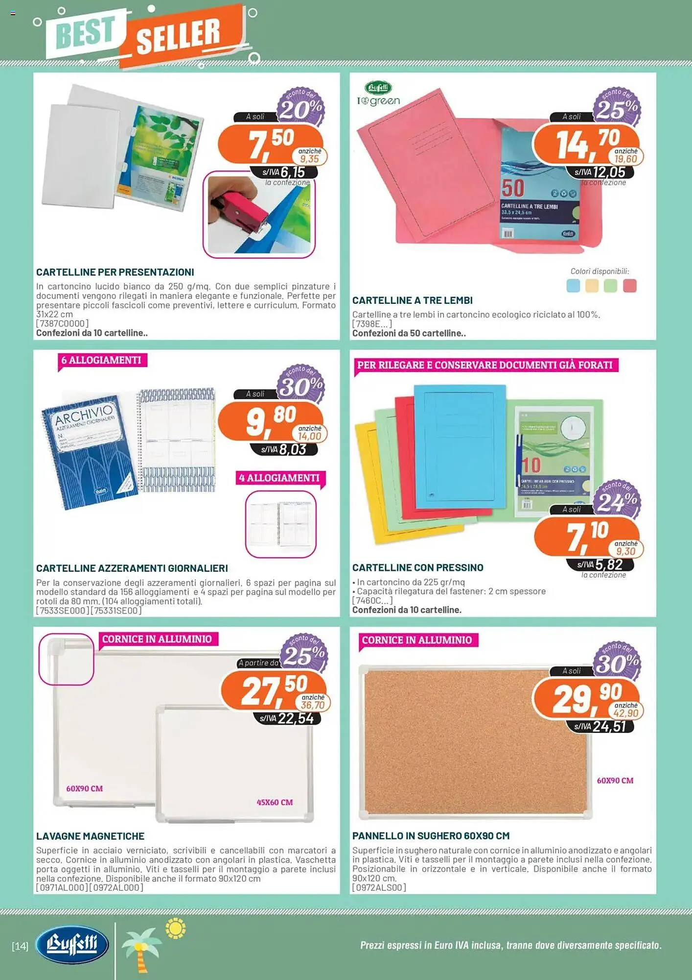 Volantino Buffetti da 1 maggio a 30 giugno di 2025 - Pagina del volantino 14