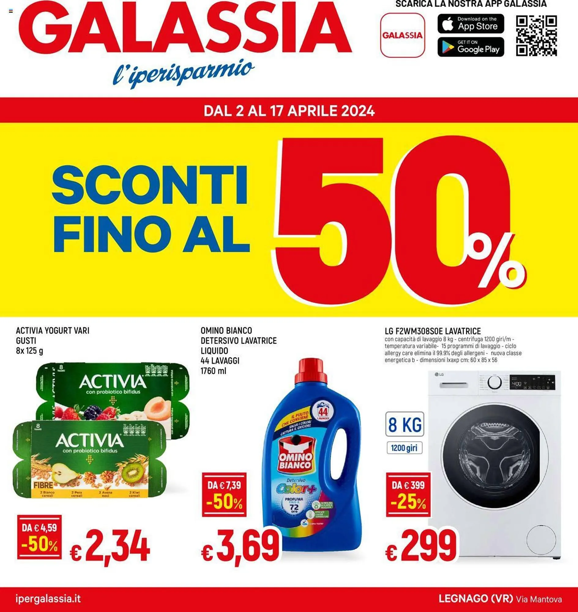 Volantino Galassia da 2 aprile a 17 aprile di 2024 - Pagina del volantino 1