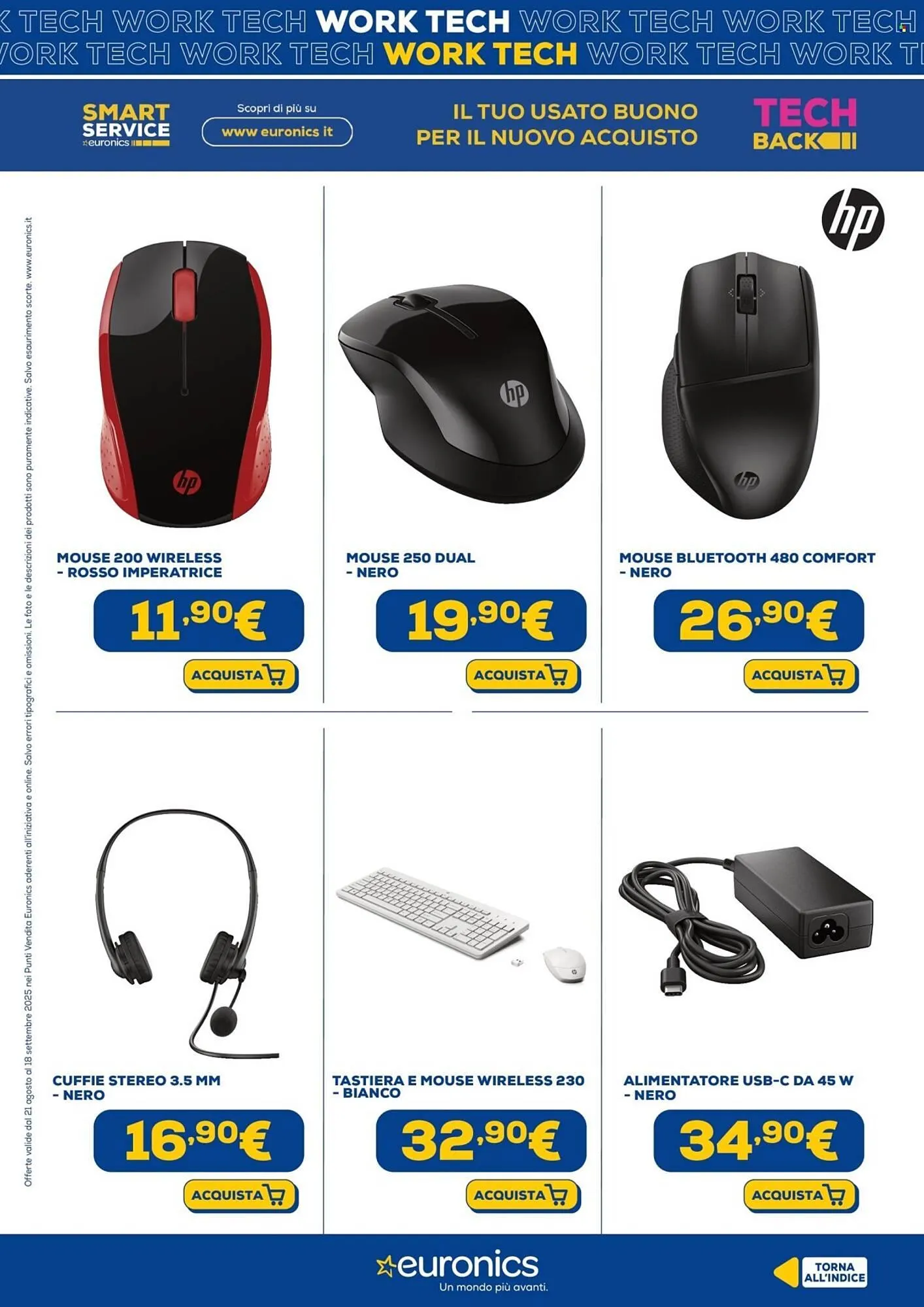 Volantino Euronics da 21 agosto a 18 settembre di 2025 - Pagina del volantino 20