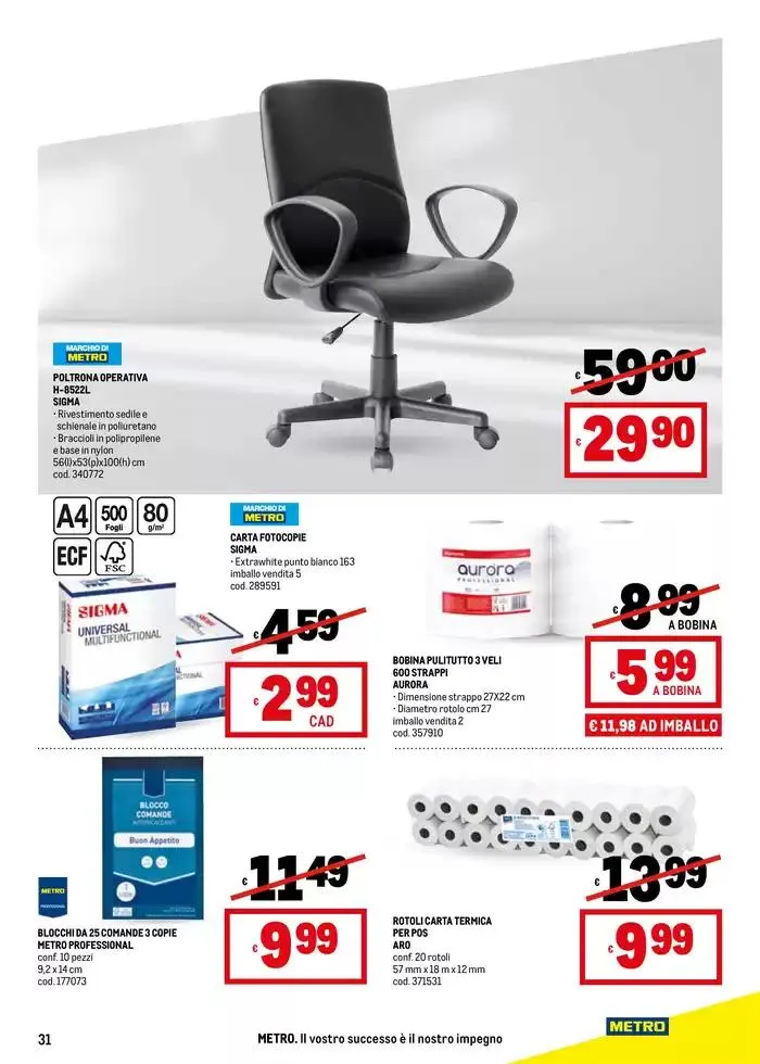Offerte per te -Area 1 da 23 gennaio a 5 febbraio di 2025 - Pagina del volantino 31