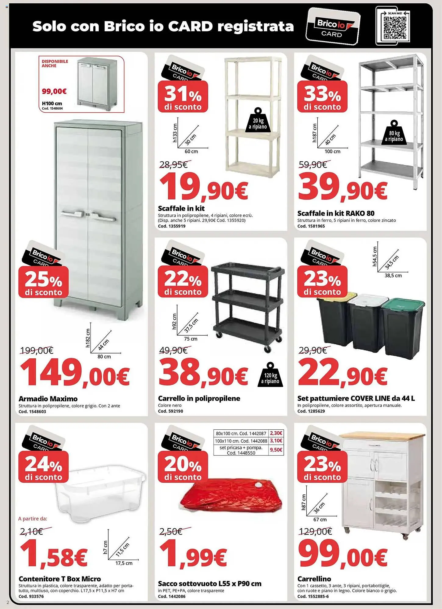 Volantino Brico Io da 6 dicembre a 24 dicembre di 2025 - Pagina del volantino 2