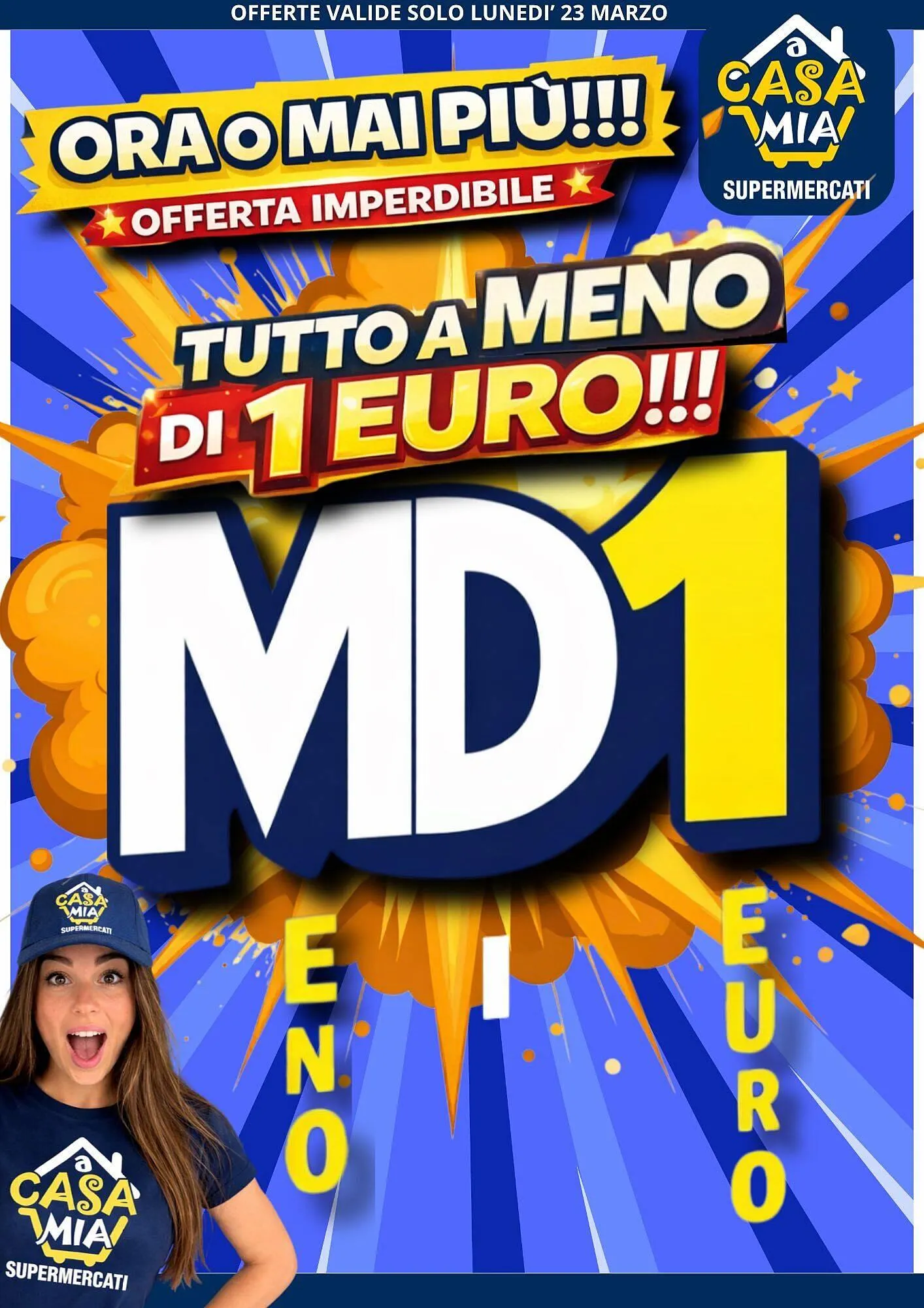 Volantino A Casa Mia da 22 marzo a 23 marzo di 2026 - Pagina del volantino 1