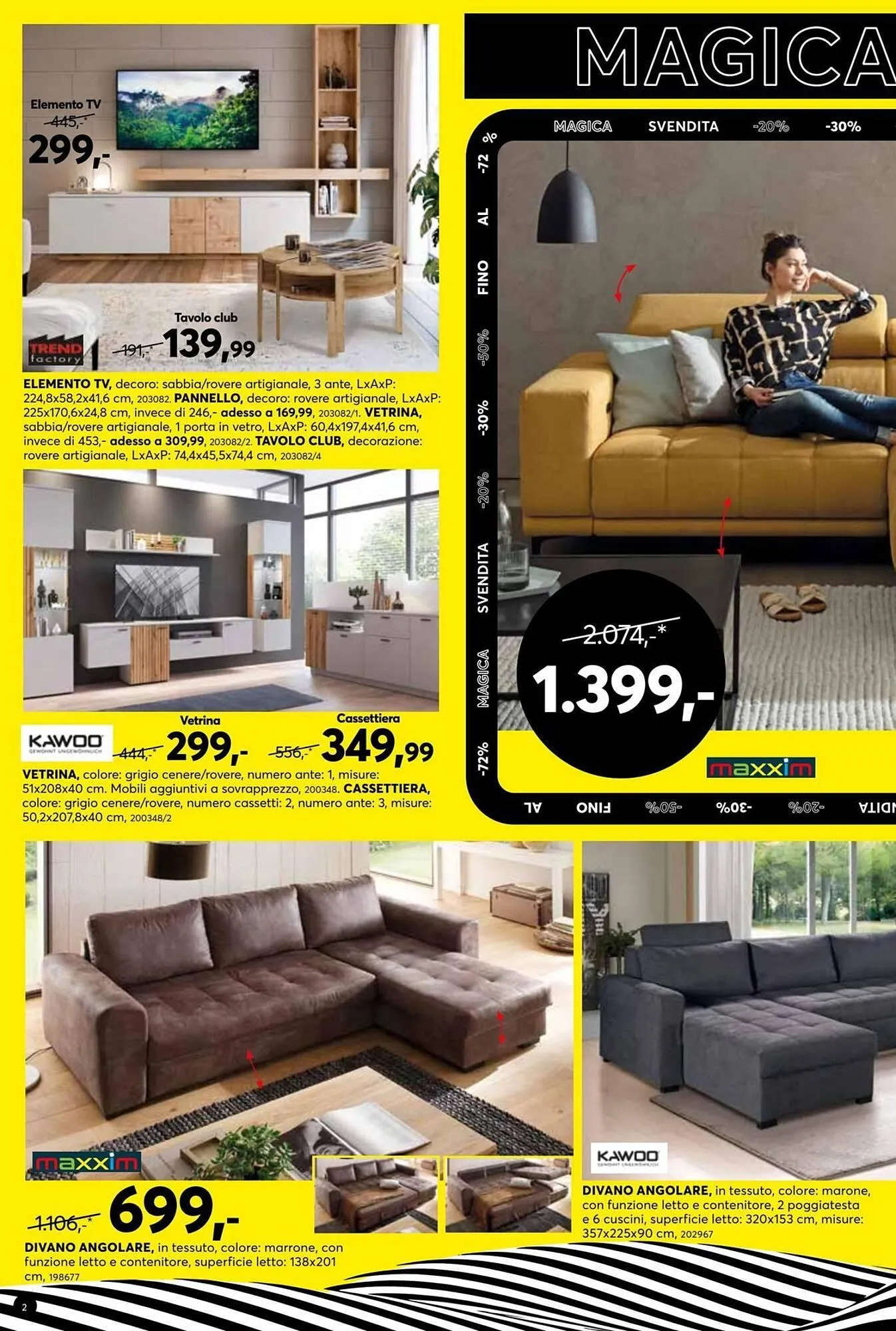 Volantino Dipo Arredamenti da 22 luglio a 3 agosto di 2025 - Pagina del volantino 2