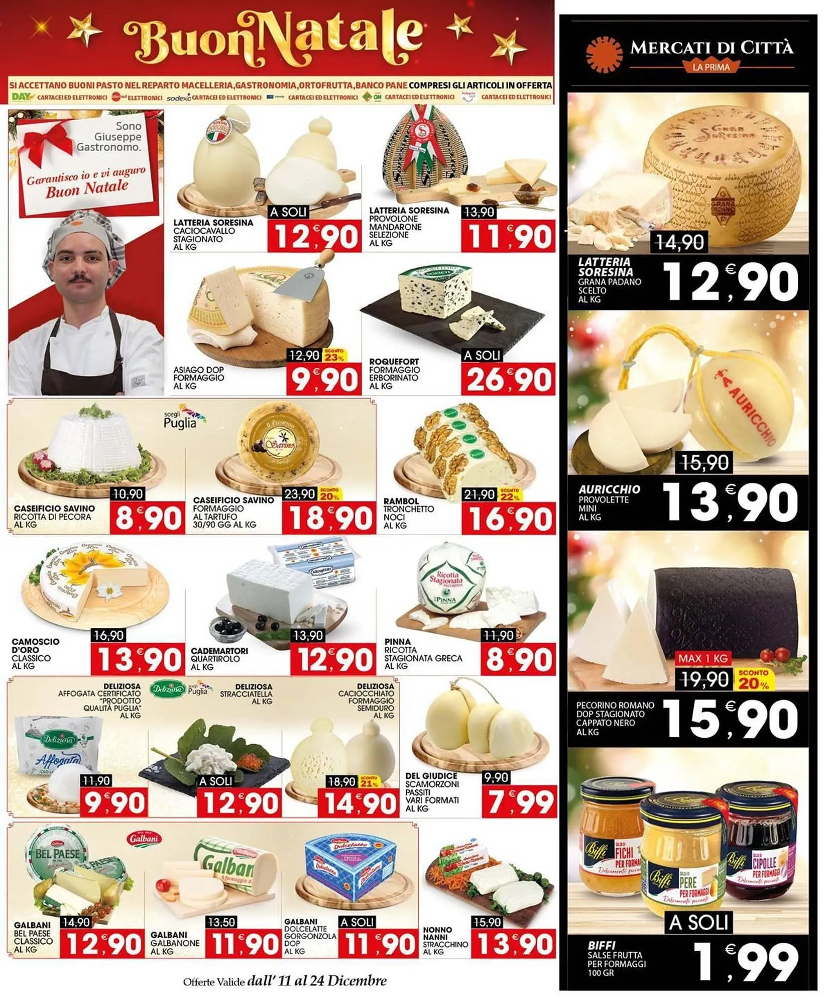 Volantino Mercati di Città La Prima da 11 dicembre a 24 dicembre di 2025 - Pagina del volantino 13