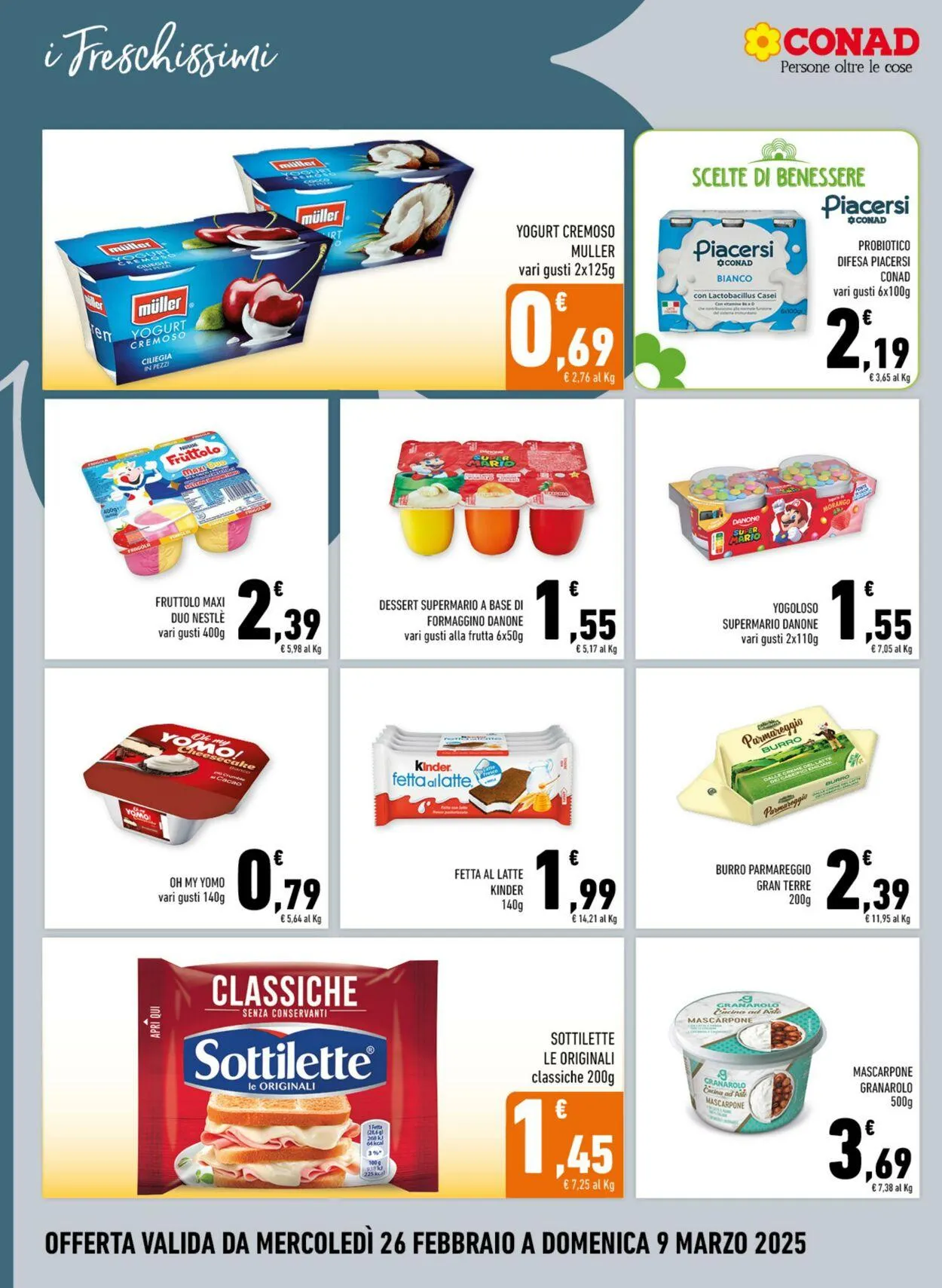 Conad - Margherita - Palermo Volantino attuale da 26 marzo a 9 febbraio di 2026 - Pagina del volantino 6