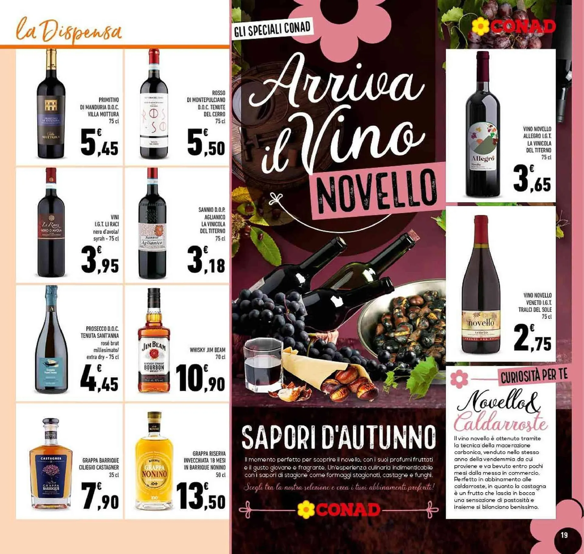 Volantino Conad da 31 ottobre a 9 novembre di 2024 - Pagina del volantino 19