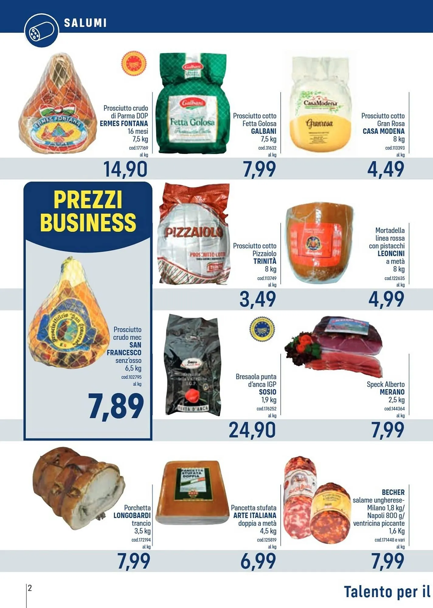 Volantino Talento Professional Store da 16 febbraio a 1 marzo di 2026 - Pagina del volantino 2