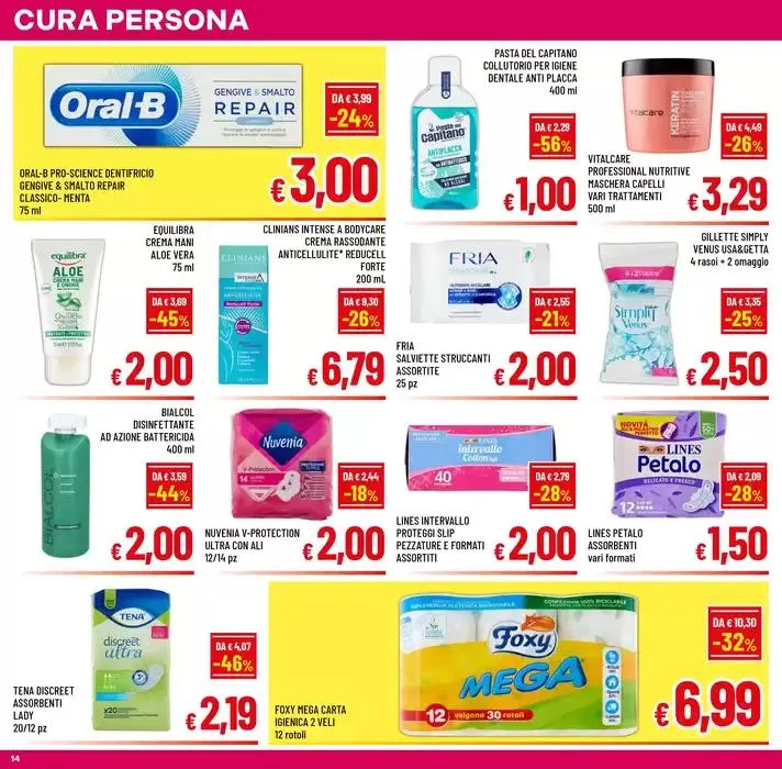TANTI PRODOTTI DA 0,50 A 3,00€ da 5 maggio a 13 maggio di 2025 - Pagina del volantino 14