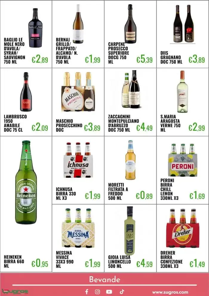 I sapori d'Italia oltre i confini da 31 marzo a 19 aprile di 2025 - Pagina del volantino 28