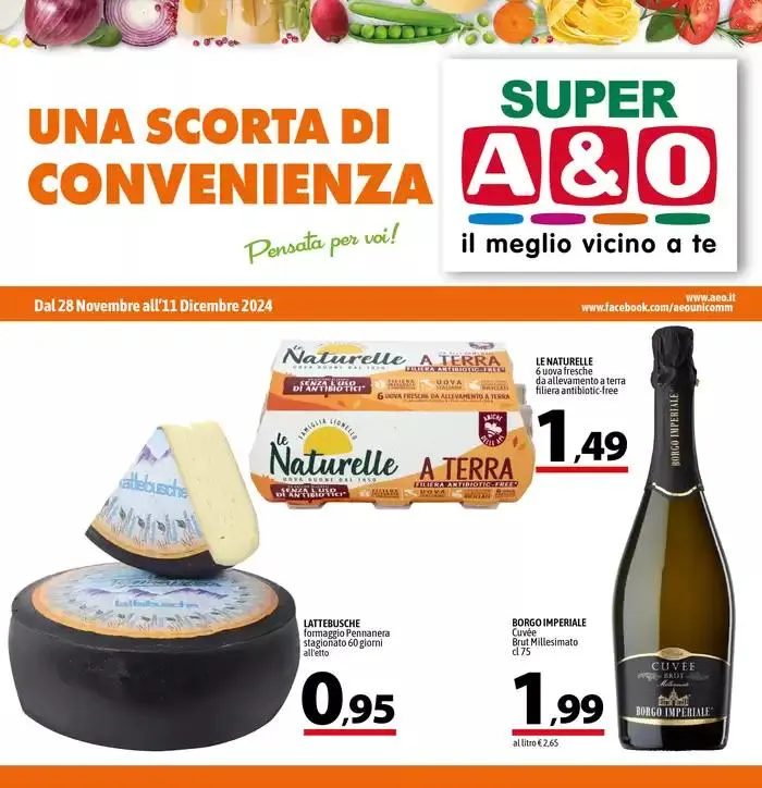 UNA SCORTA DI CONVENIENZA da 28 novembre a 11 dicembre di 2024 - Pagina del volantino 1