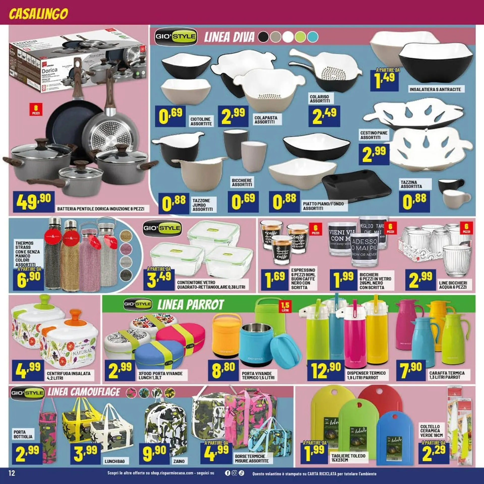 Volantino Risparmio Casa da 24 gennaio a 8 febbraio di 2026 - Pagina del volantino 12