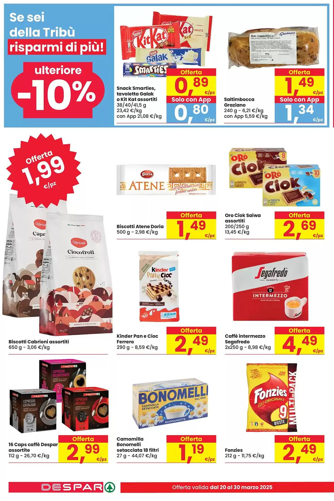 Volantino Despar da 20 marzo a 30 marzo di 2025 - Pagina del volantino 14