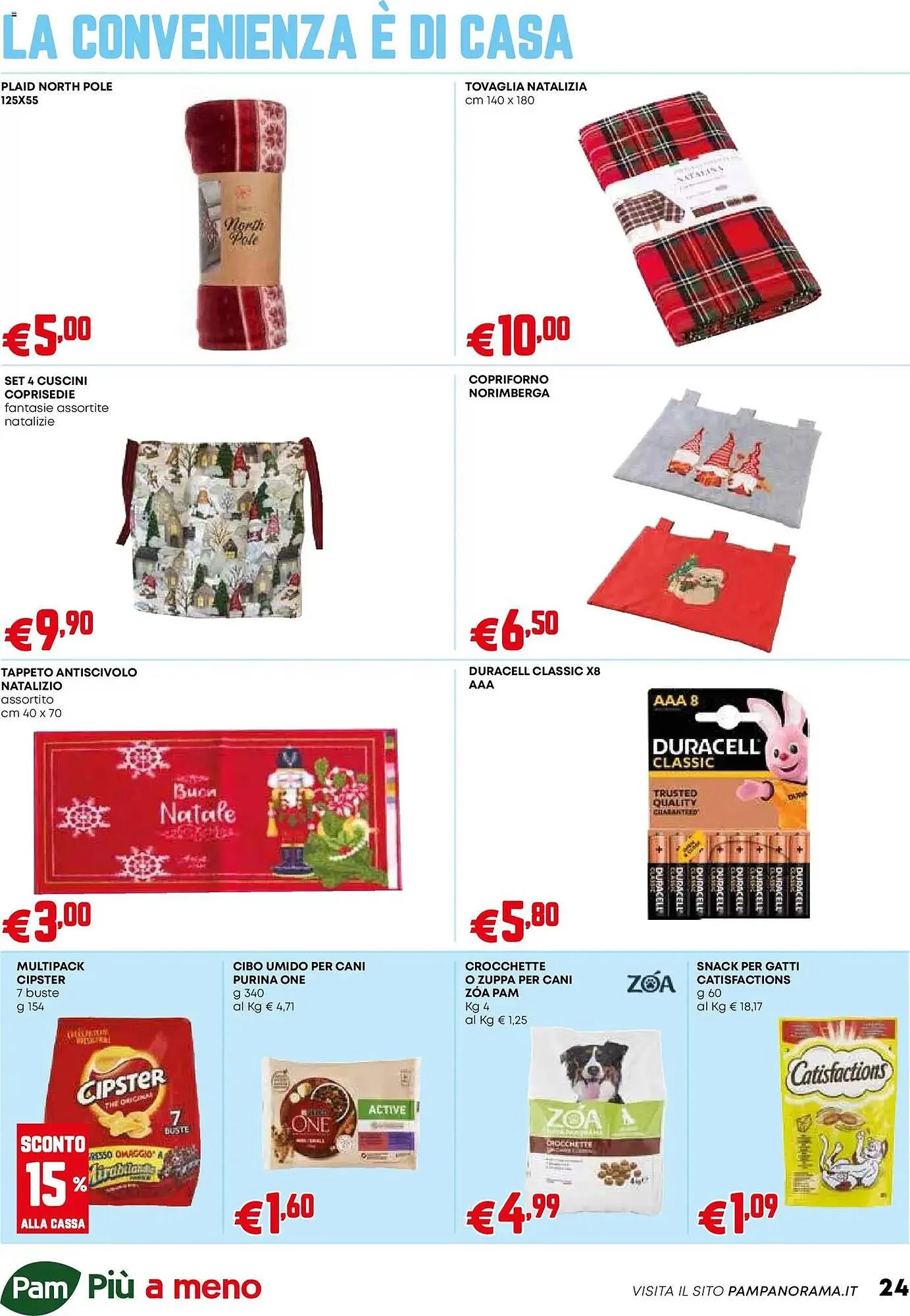 Volantino Pam da 4 dicembre a 17 dicembre di 2025 - Pagina del volantino 24