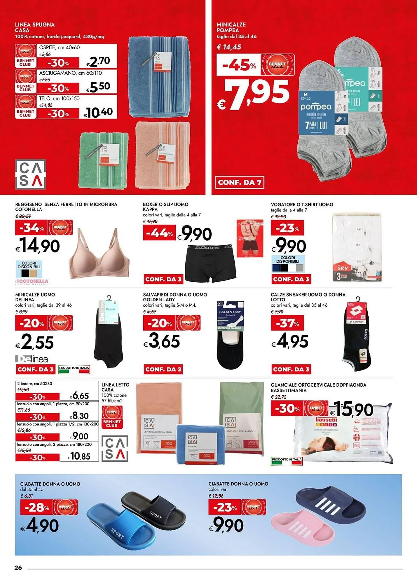 Volantino Bennet da 8 maggio a 21 maggio di 2025 - Pagina del volantino 26