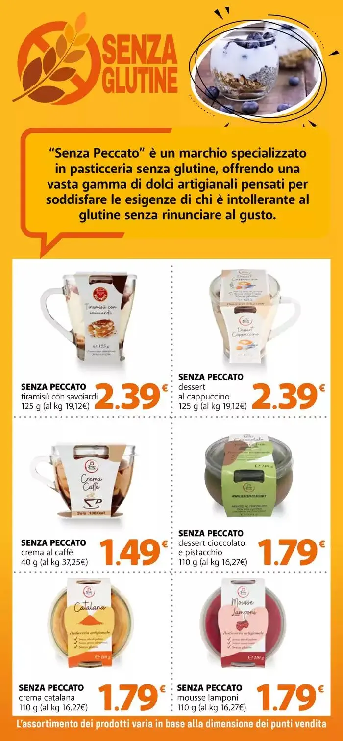 Senza glutine da 7 marzo a 28 marzo di 2025 - Pagina del volantino 16
