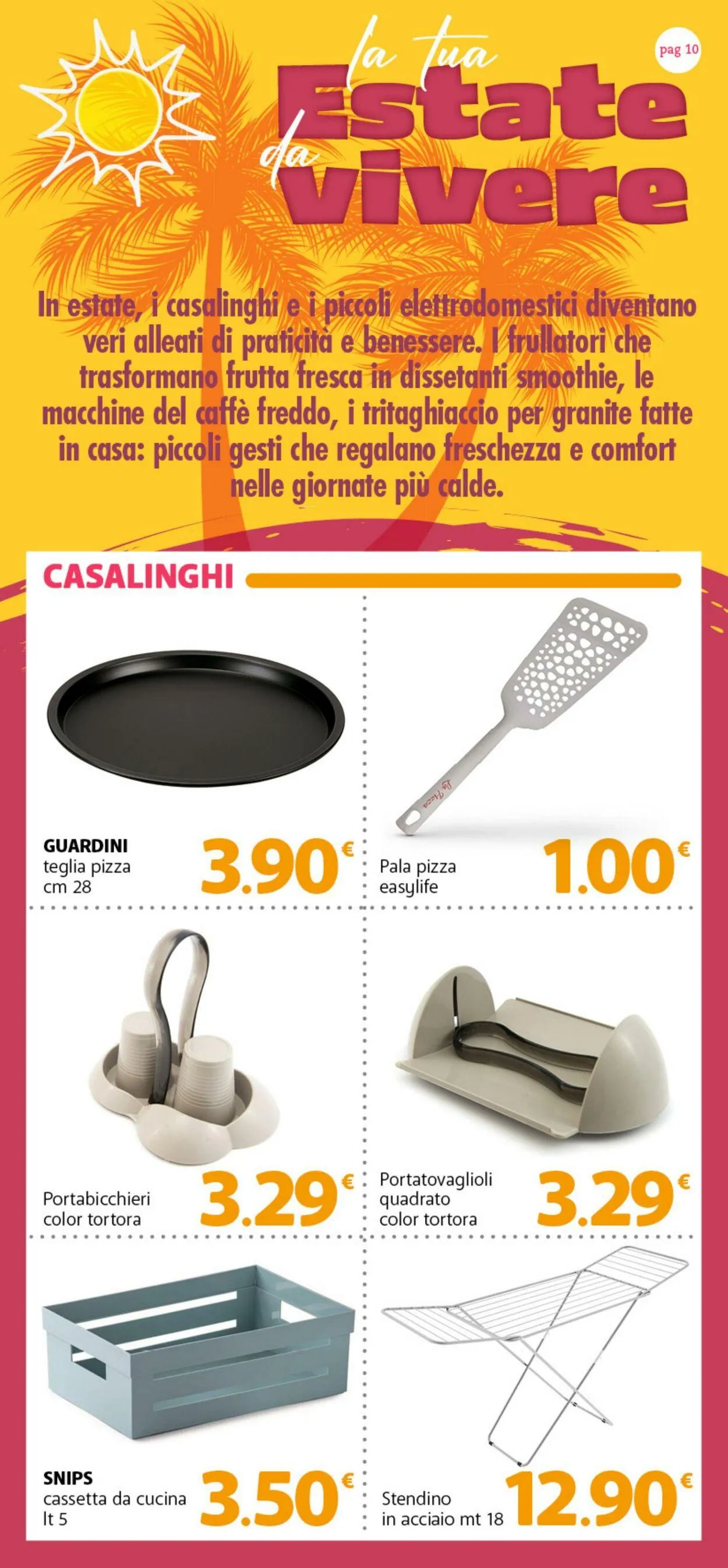 Famila Volantino attuale da 1 luglio a 9 agosto di 2025 - Pagina del volantino 10