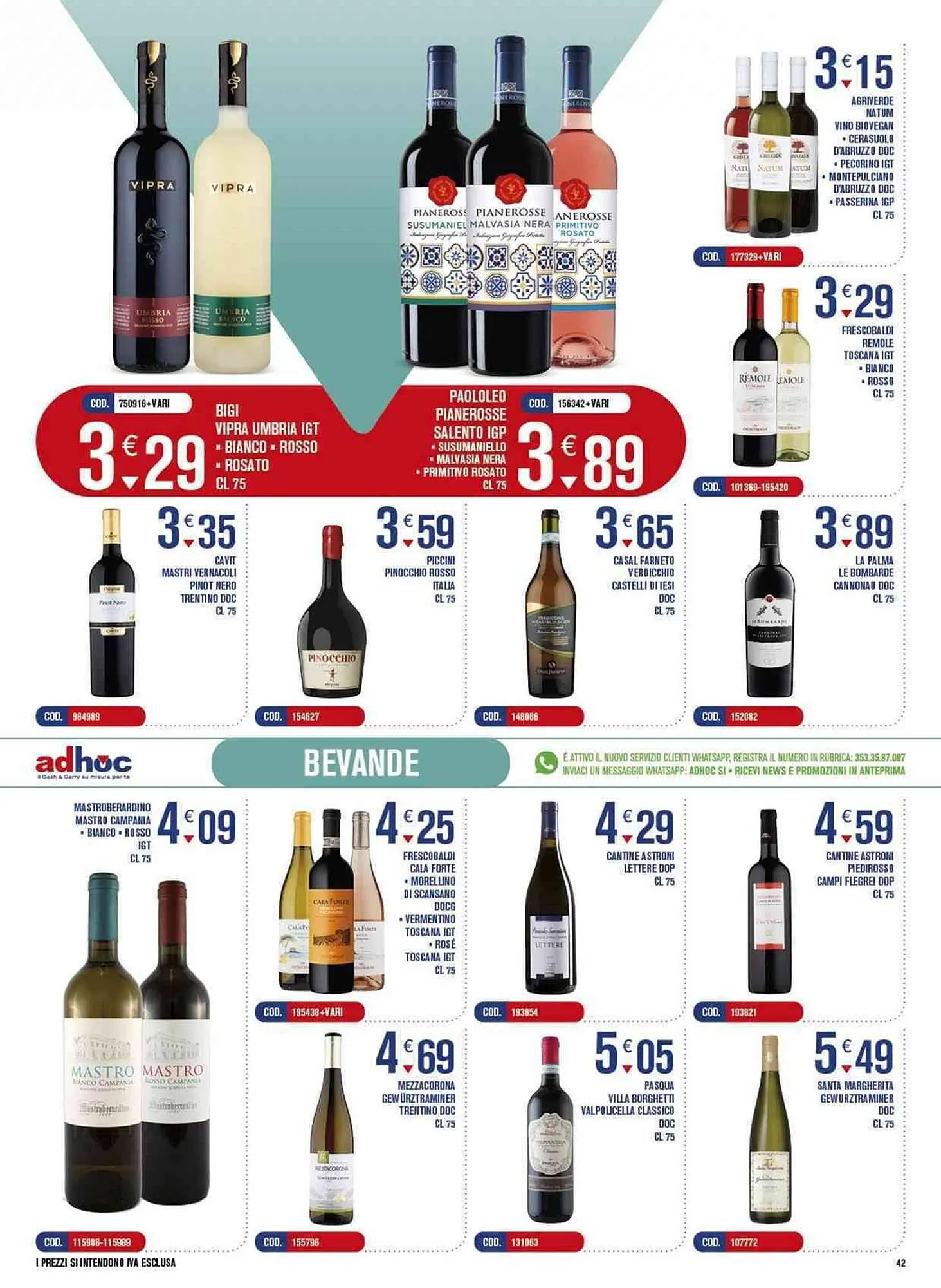 Volantino Adhoc da 27 dicembre a 7 gennaio di 2024 - Pagina del volantino 42