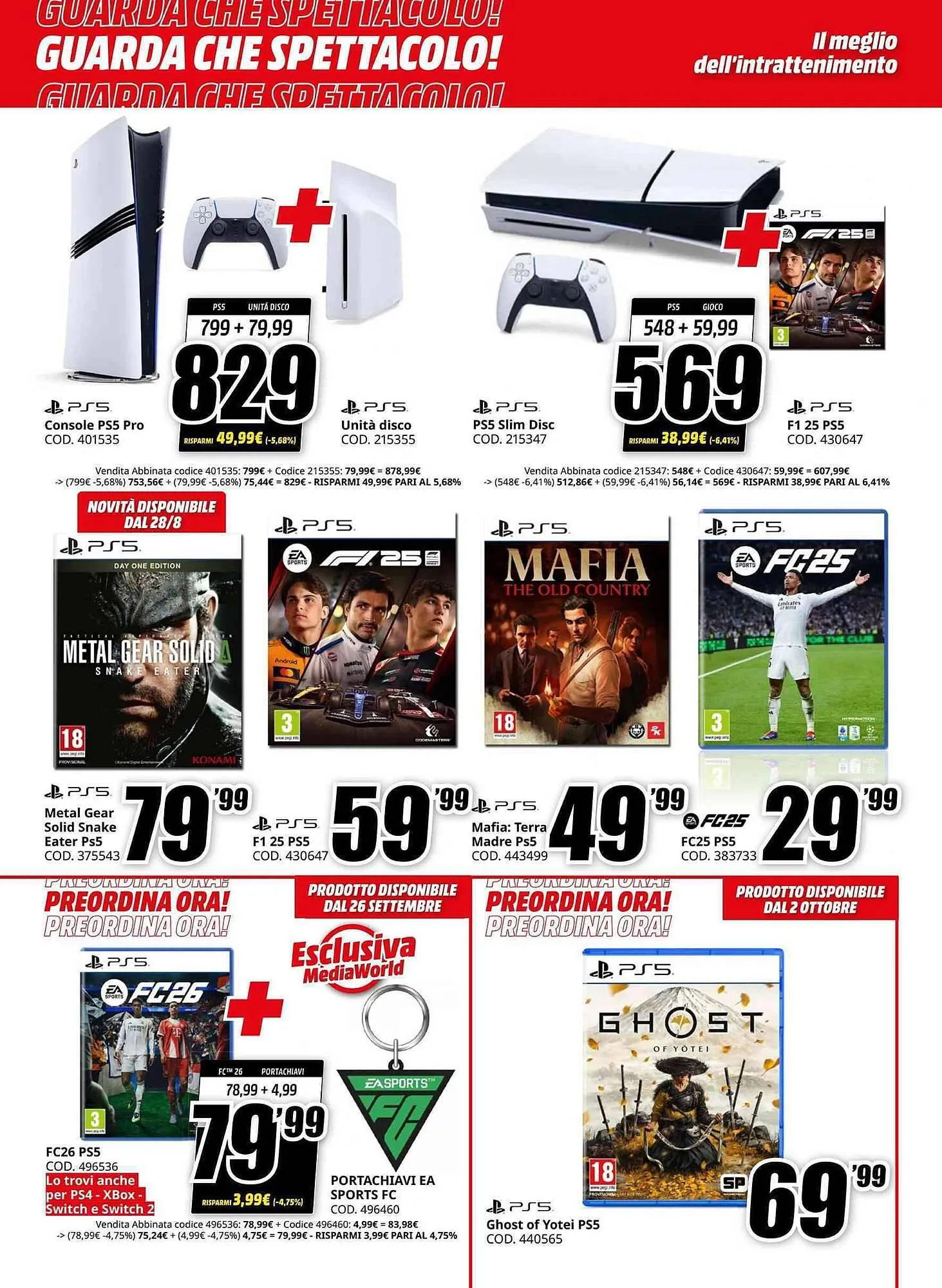 Volantino MediaWorld da 27 agosto a 7 settembre di 2025 - Pagina del volantino 12