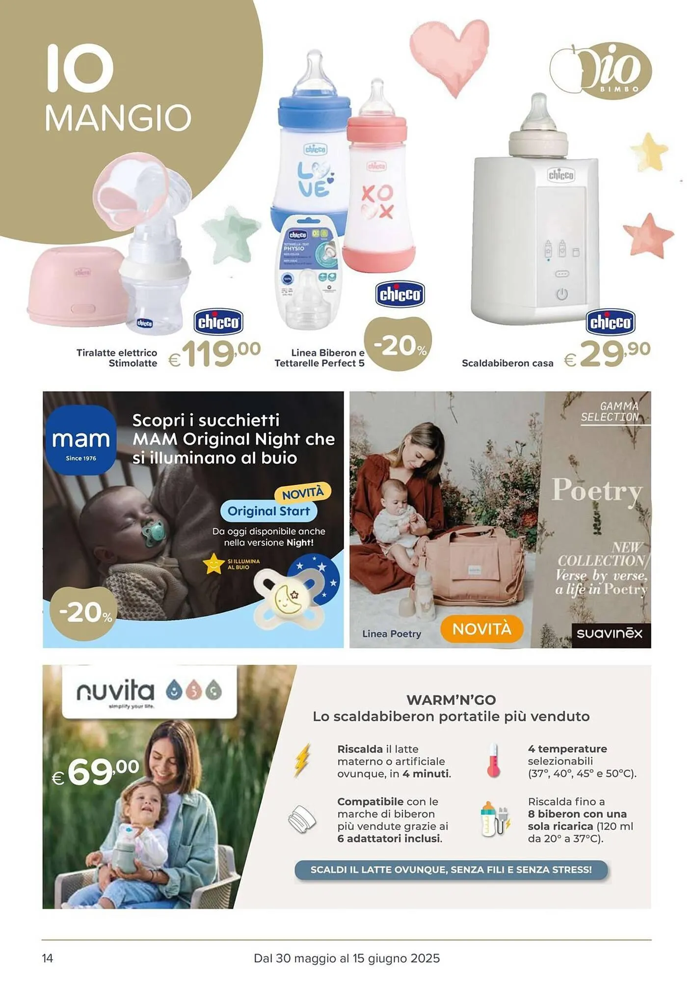 Volantino Io Bimbo da 30 maggio a 15 giugno di 2025 - Pagina del volantino 14