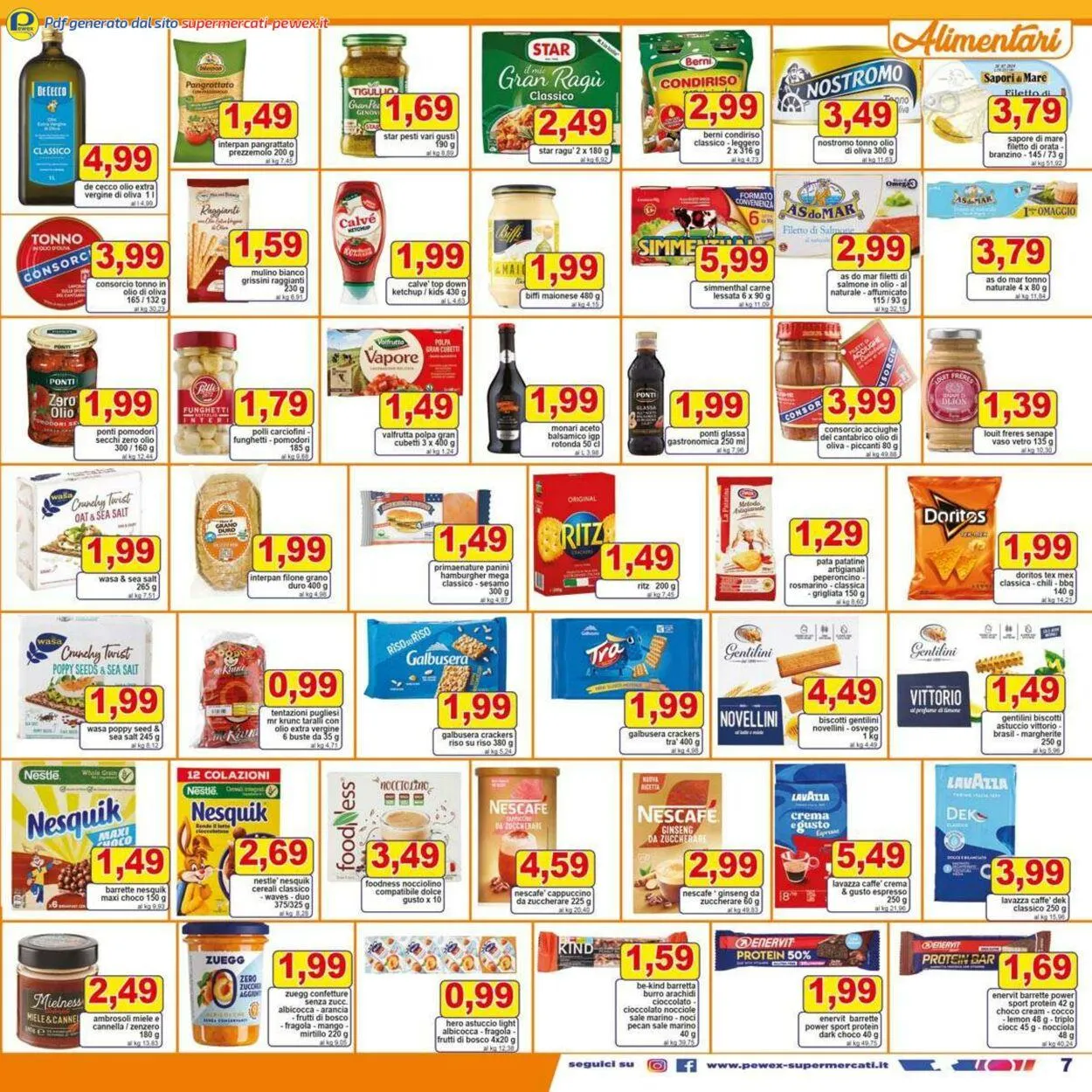 Pewex Volantino attuale da 8 luglio a 22 luglio di 2025 - Pagina del volantino 7