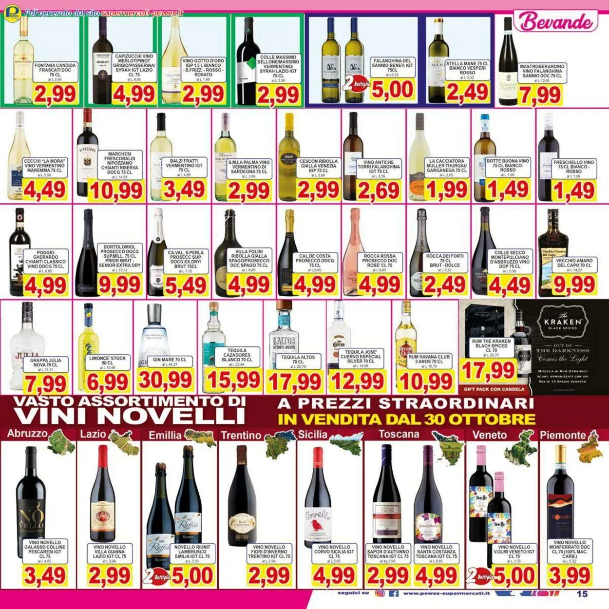 Pewex Volantino attuale da 29 ottobre a 6 novembre di 2025 - Pagina del volantino 15