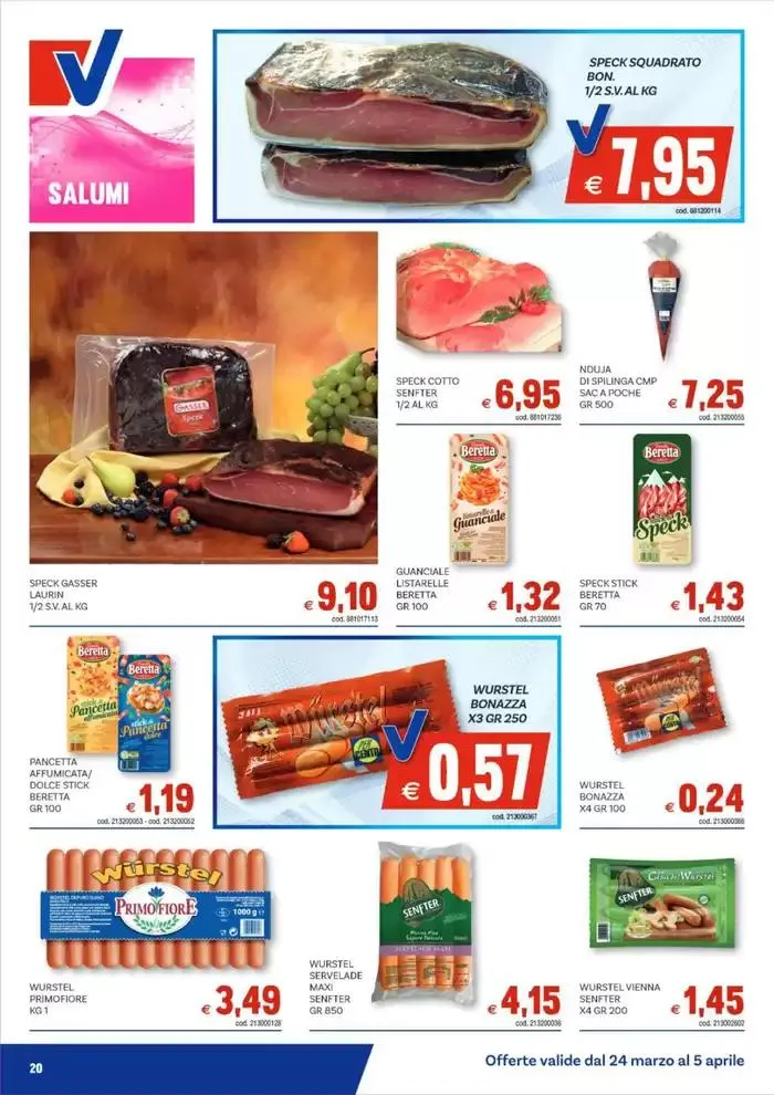 Guida alle offerte da 24 marzo a 5 aprile di 2025 - Pagina del volantino 20