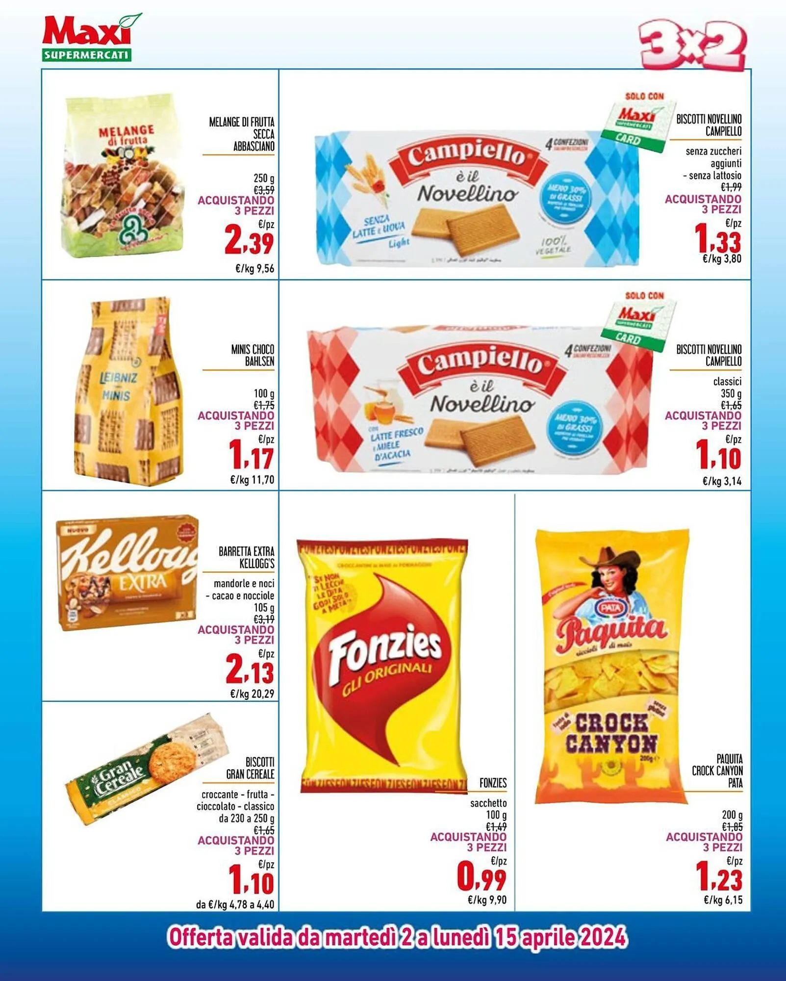 Volantino Maxi Supermercati da 2 aprile a 15 aprile di 2024 - Pagina del volantino 3