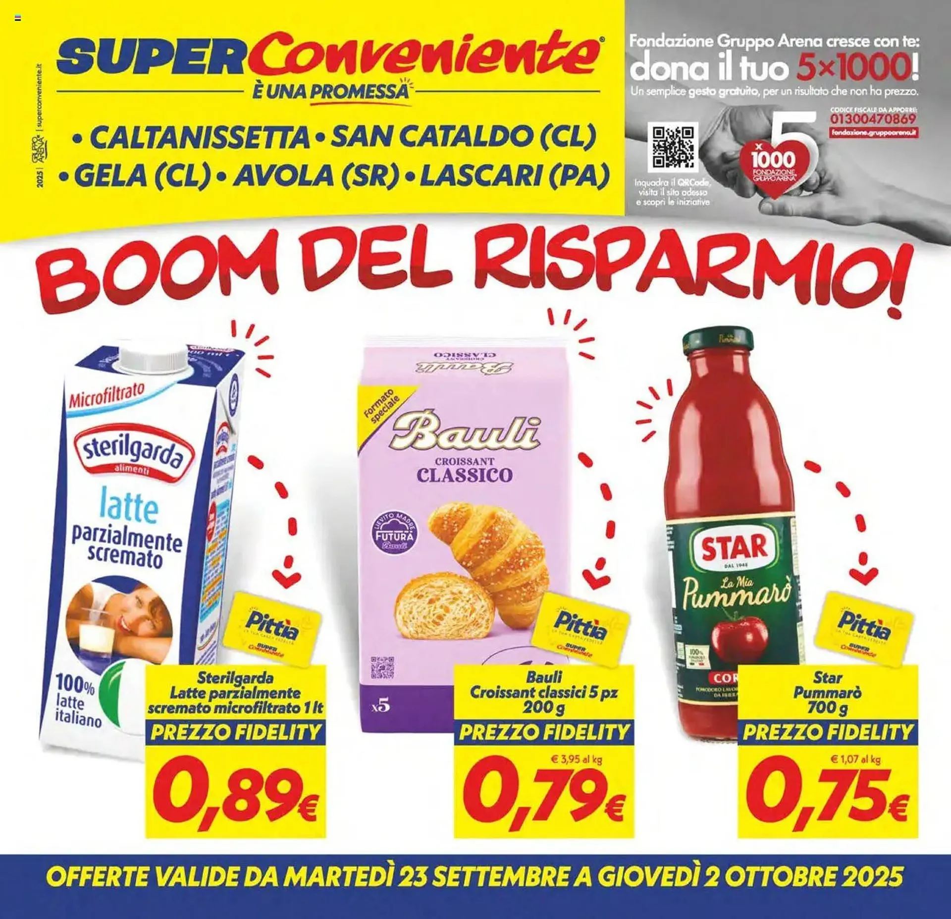 Volantino Iper Super Conveniente da 23 settembre a 2 ottobre di 2025 - Pagina del volantino 1