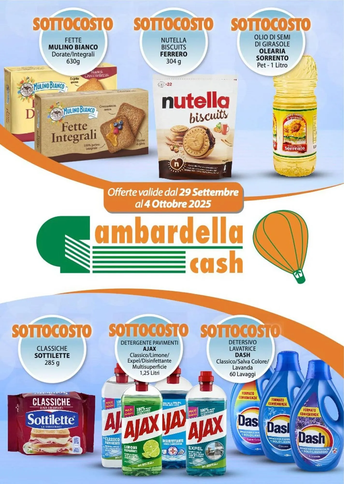 Volantino Gambardella Cash da 29 settembre a 4 ottobre di 2025 - Pagina del volantino 1