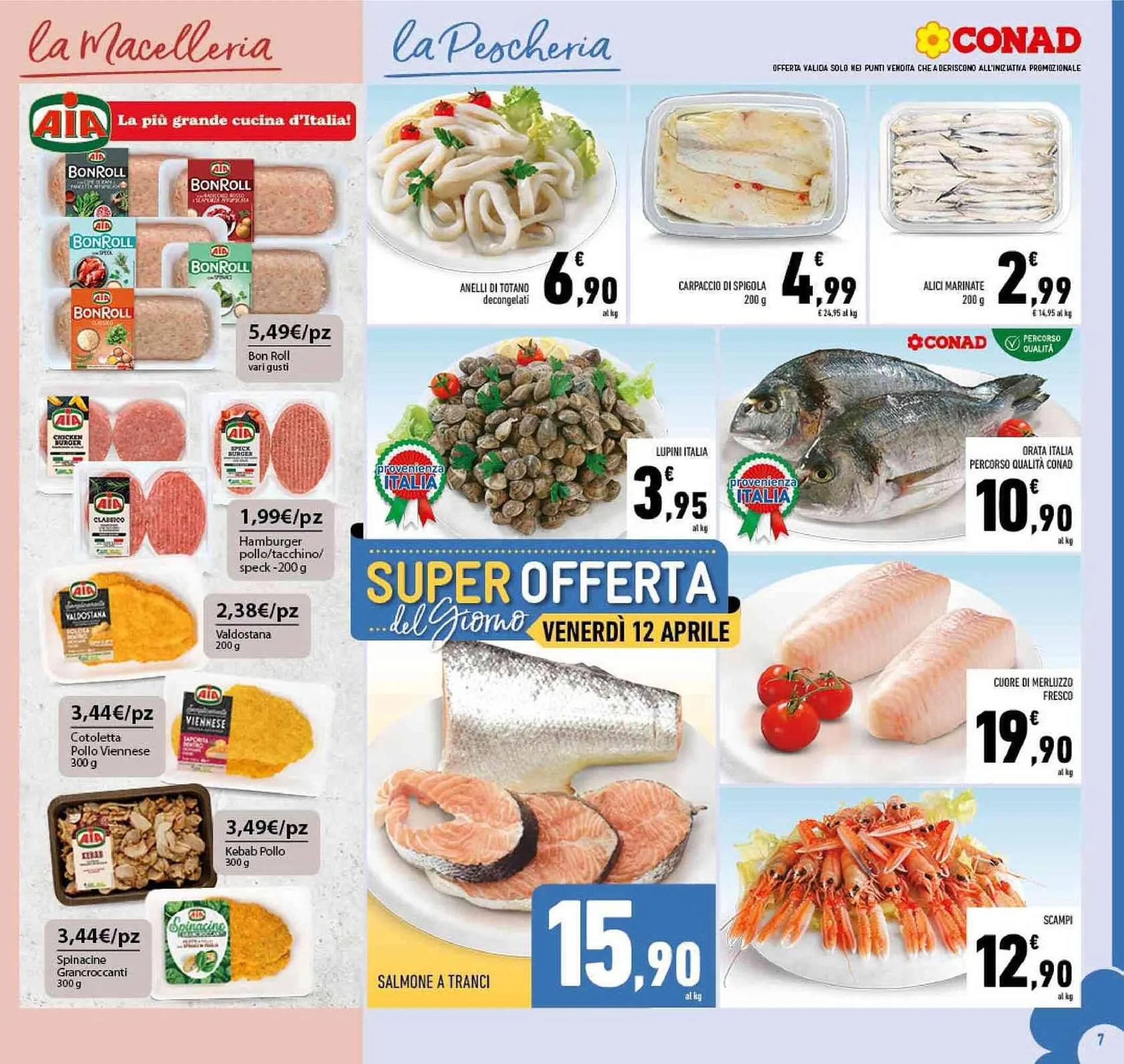 Volantino Supermac Supermercati da 3 aprile a 14 aprile di 2024 - Pagina del volantino 7