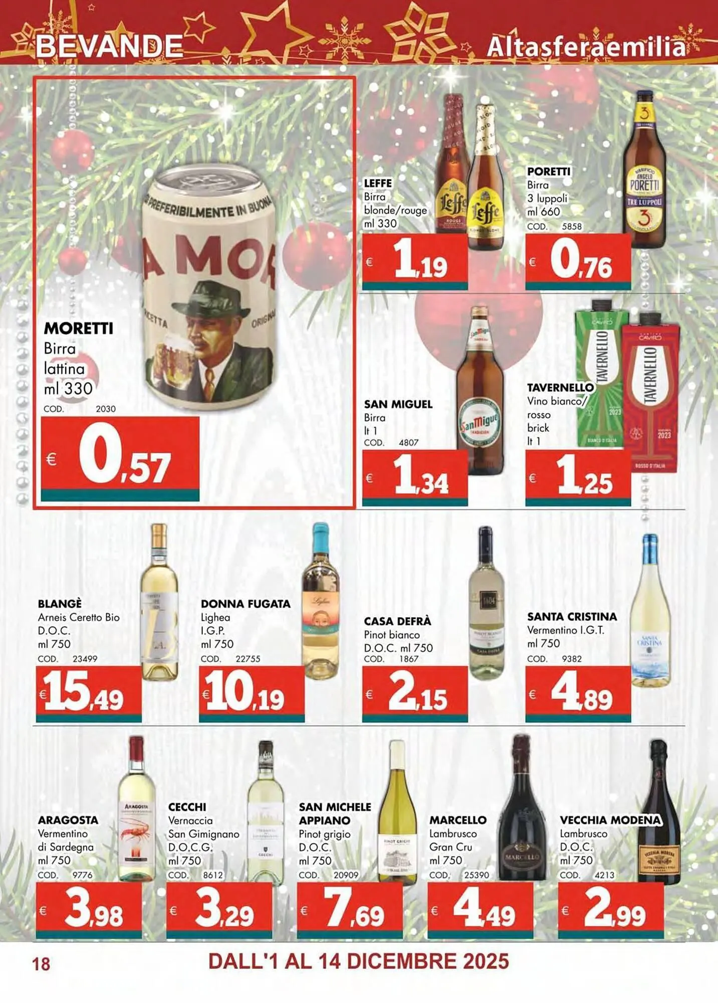 Volantino Altasfera da 1 dicembre a 14 dicembre di 2025 - Pagina del volantino 18