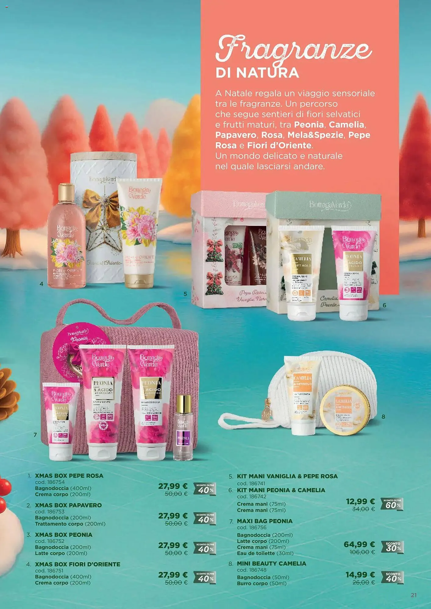 Volantino Bottega Verde da 3 novembre a 24 dicembre di 2025 - Pagina del volantino 21